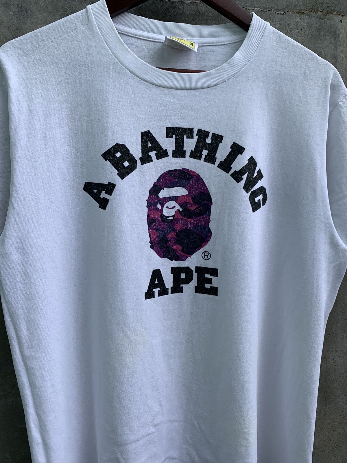 Bape Color Camo College Tee Size US M / EU 48-50 / 2 - 2 Thumbnail