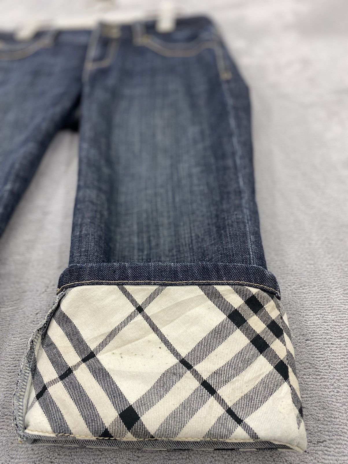 Burberry 🔥BURBERRY BLUE LABEL JEANS NOVACHECK Size 30" / US 8 / IT 44 - 4 Thumbnail