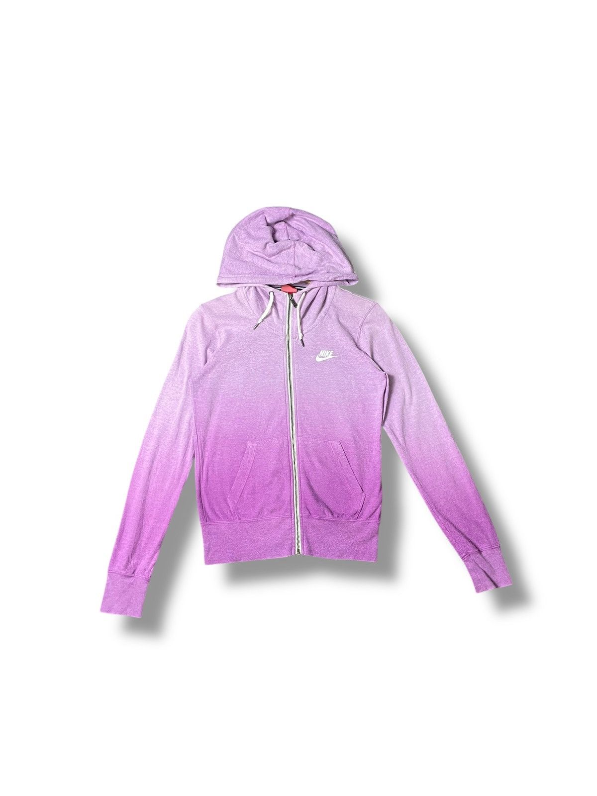 Designer × Nike × Vintage Nike x Vintage Purple Ombre Zip Up (35) Size US S / EU 44-46 / 1 - 1 Thumbnail