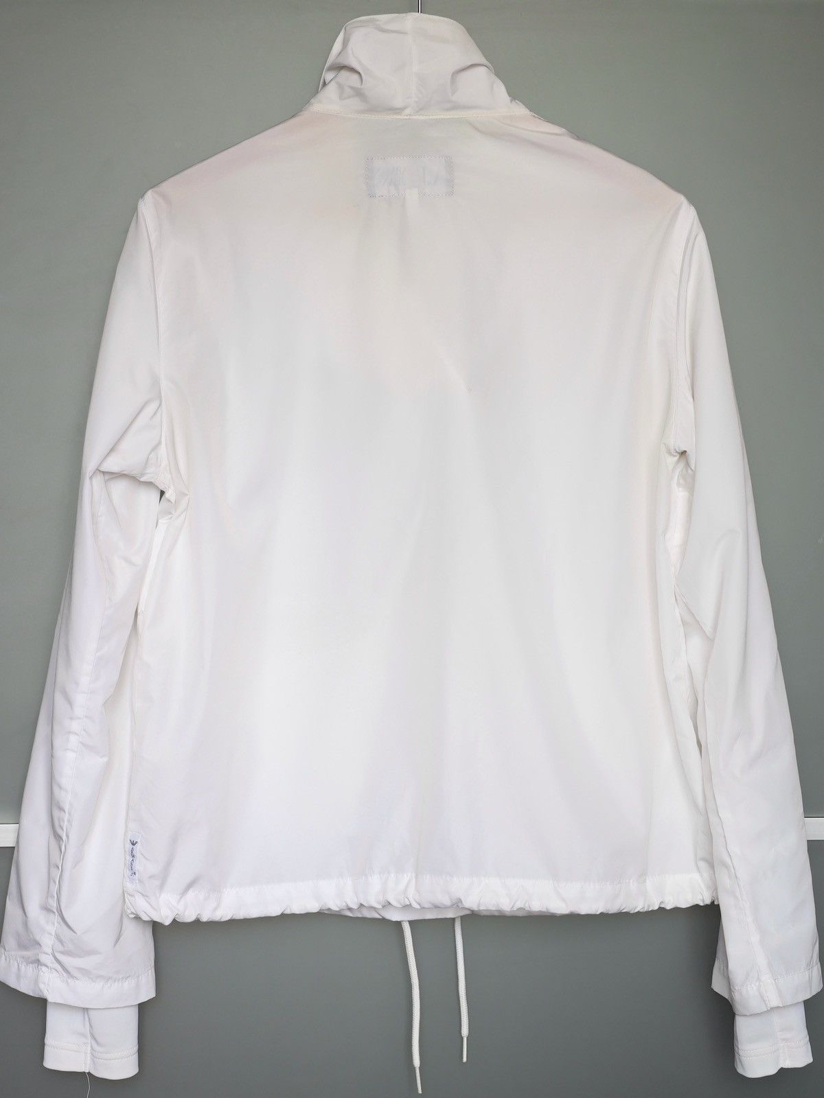 Emporio Armani Armani Jeans Polyester White Anorak Jacket Size M / US 6-8 / IT 42-44 - 3 Thumbnail