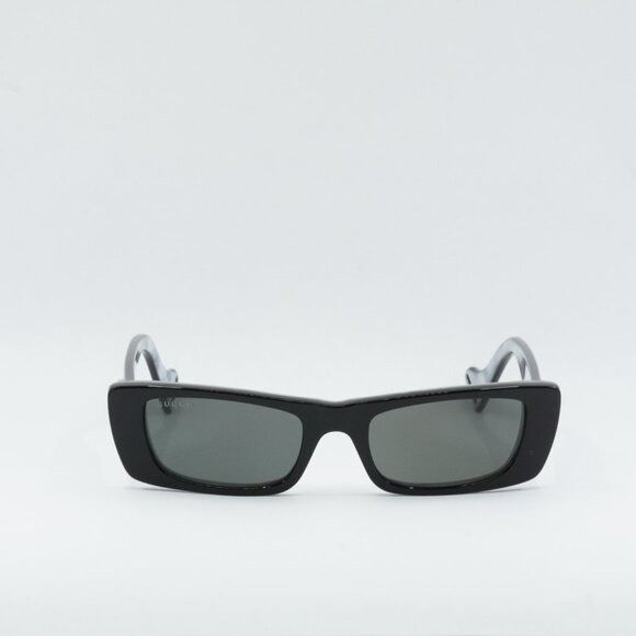 Gucci 🕶️ New Gucci GG0516S 001 Sunglasses - Black Frame, Grey Size ONE SIZE - 3 Thumbnail