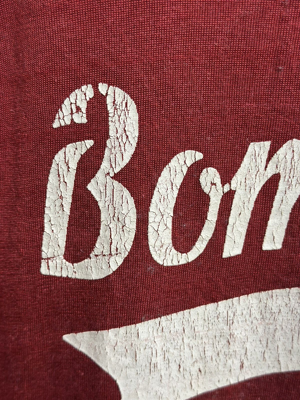 Sears Vintage Bombers Red&White Faded Tee Size US XL / EU 56 / 4 - 5 Thumbnail