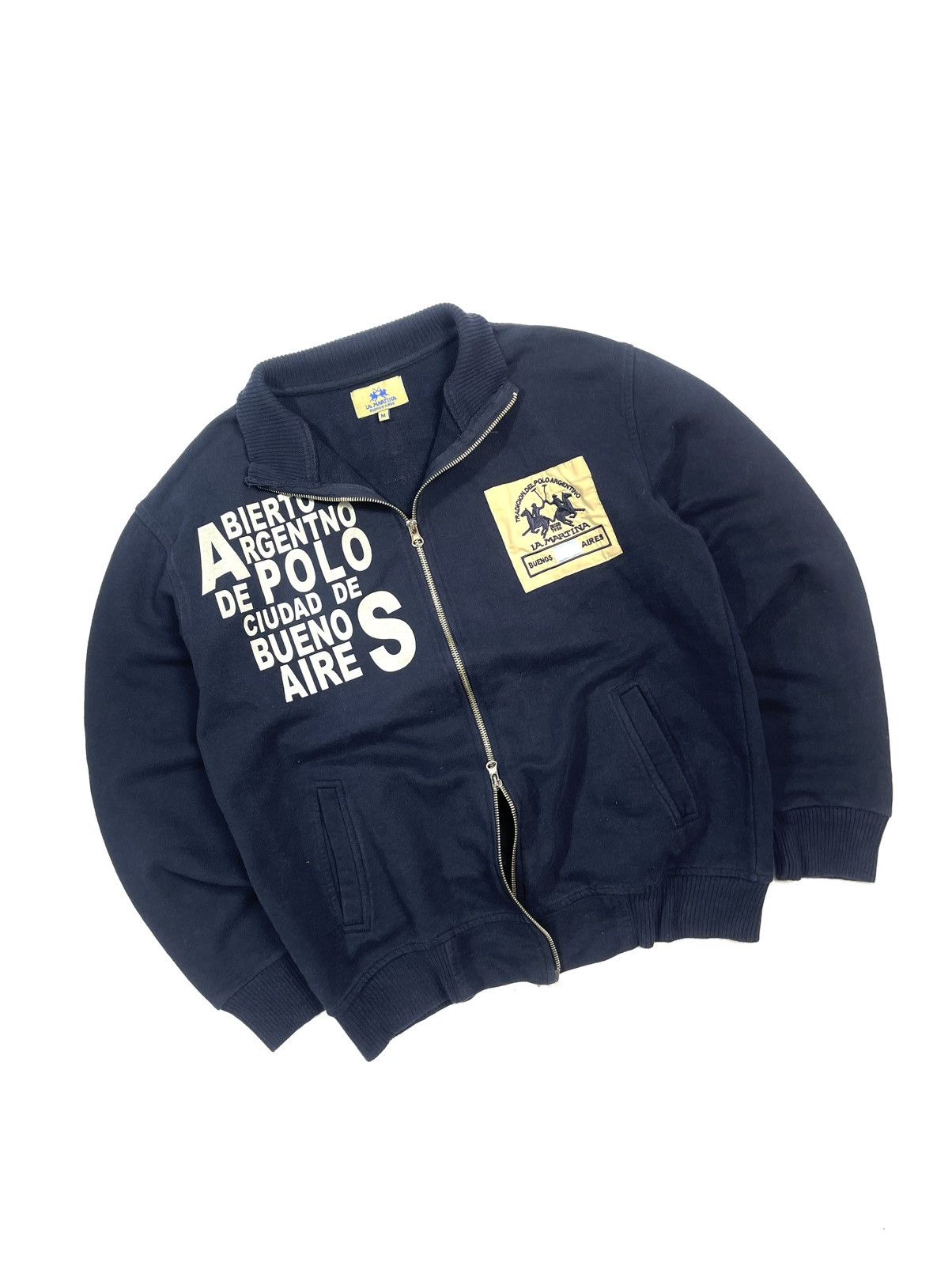 La Martina × Vintage La Martina Argentina racing zip big logo Size US M / EU 48-50 / 2 - 2 Thumbnail