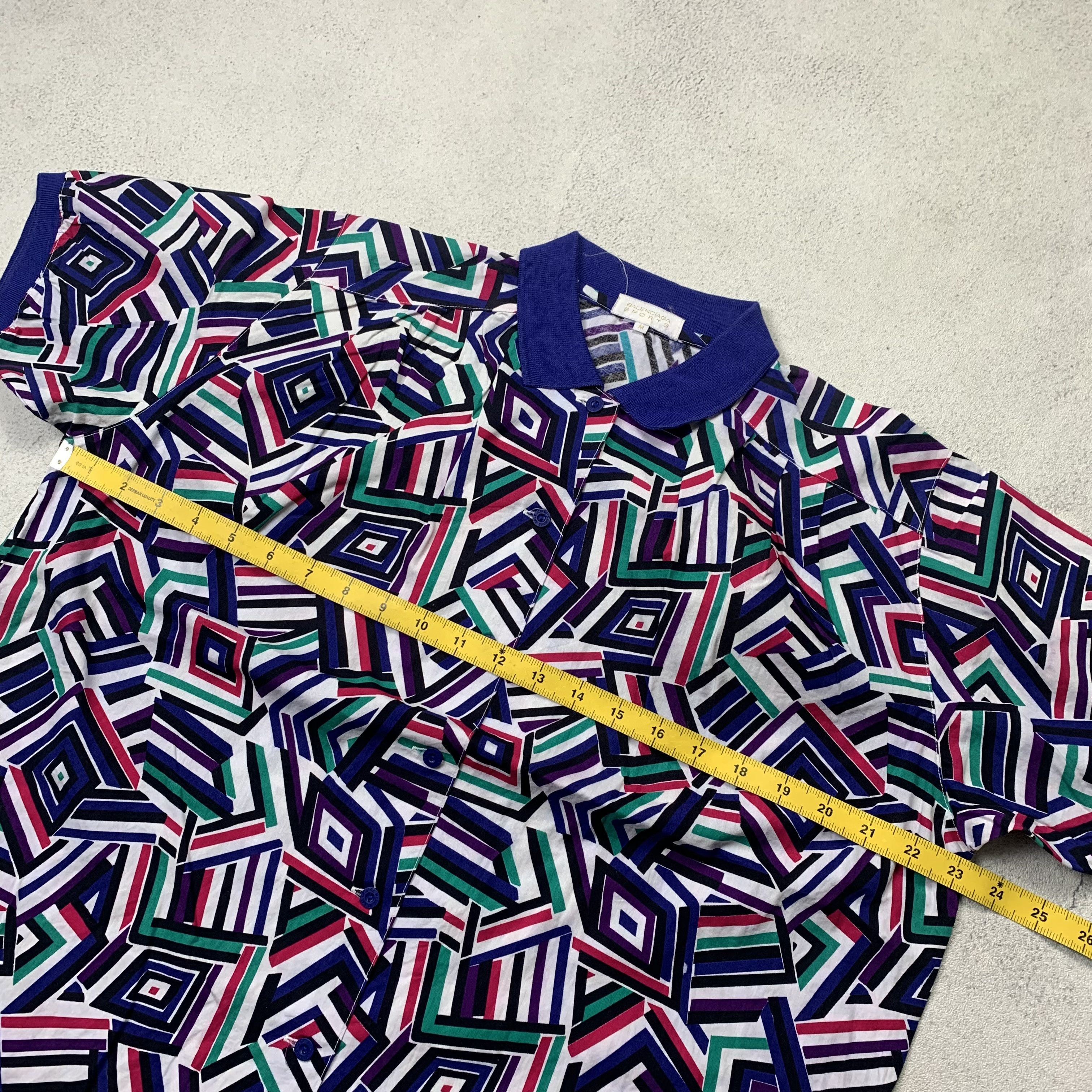 Balenciaga Vintage Balenciaga Sports Shirt Size M / US 6-8 / IT 42-44 - 8 Thumbnail