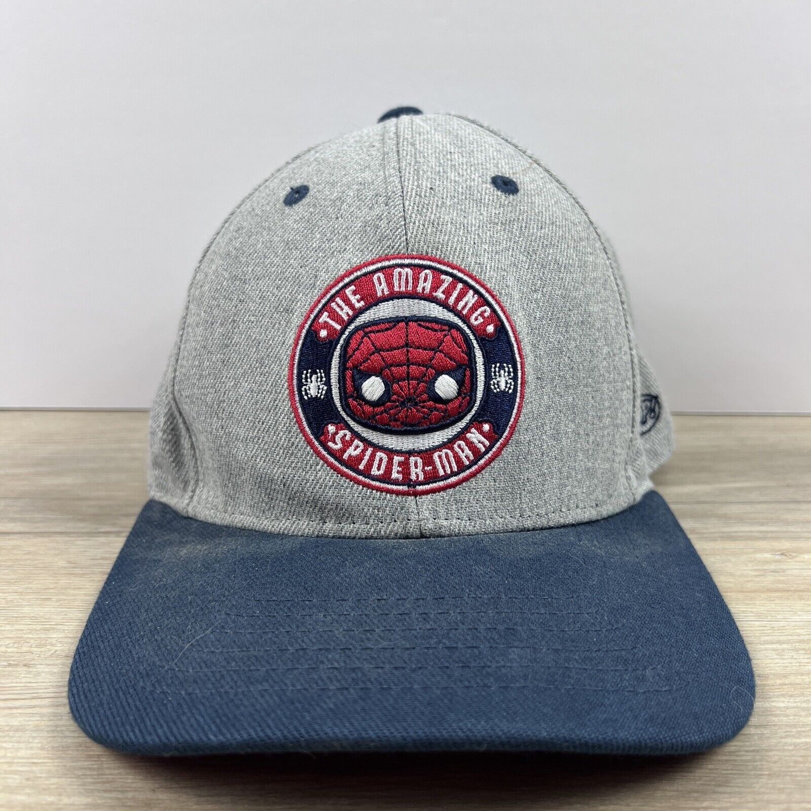 Other Spiderman Hat Amazing Spiderman Snapback Hat Gray Adjustable Size ONE SIZE - 3 Thumbnail