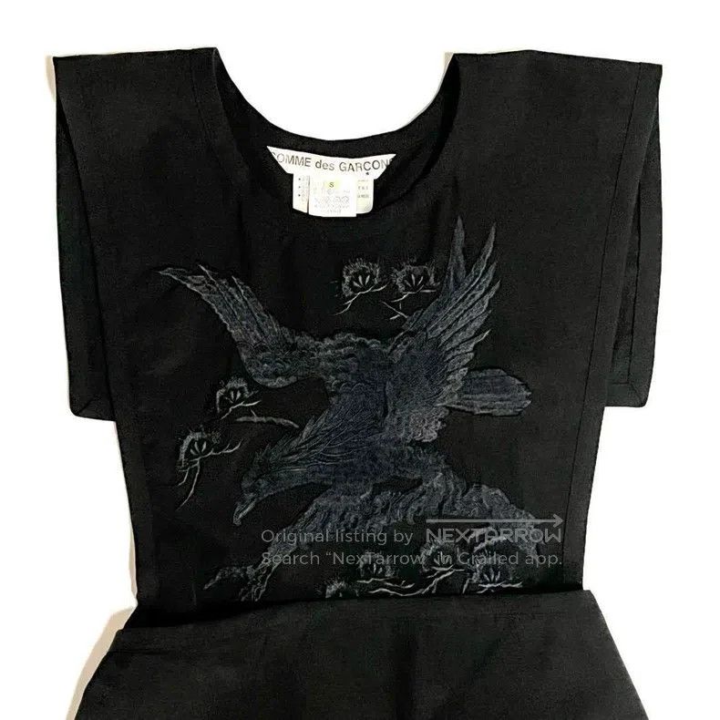 Comme des Garcons Comme Des Garcons Black retro pattern dress Size S / US 4 / IT 40 - 3 Thumbnail