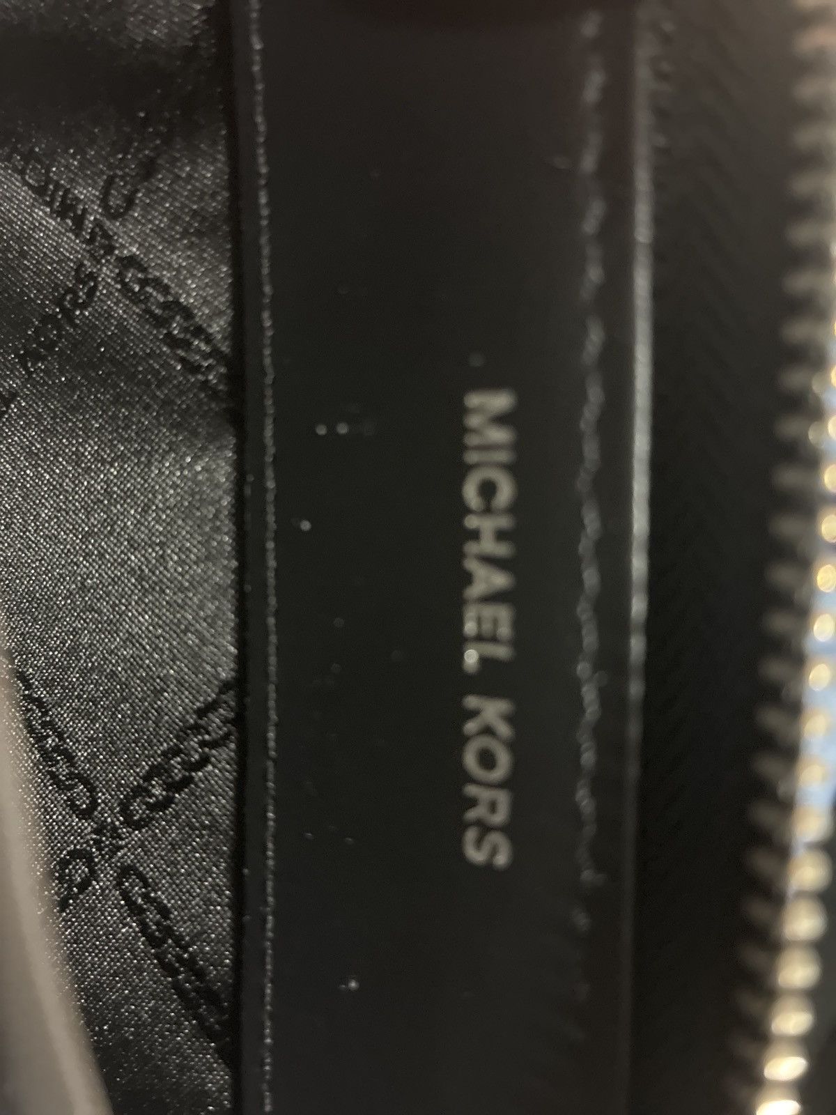 Michael Kors Jet Set Travel Large Leather Continental Wallet in black, Size ONE SIZE - 2 Thumbnail