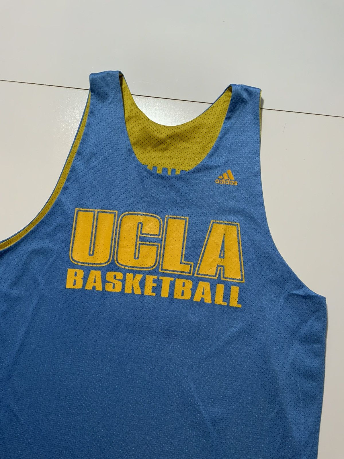Adidas × NCAA UCLA Bruins Matt McKinney 2003-04 Reversible Practice Jersey Size US XXL / EU 58 / 5 - 9 Thumbnail