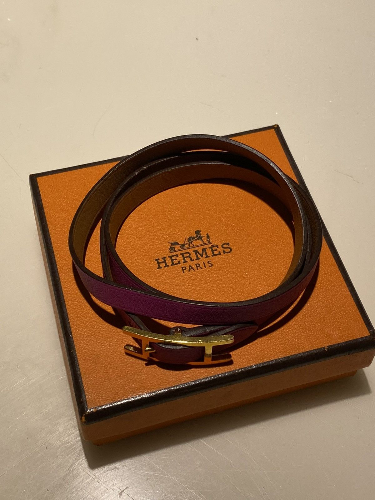 Hermes Hermès Behapi Double Tour bracelet Size ONE SIZE - 2 Thumbnail