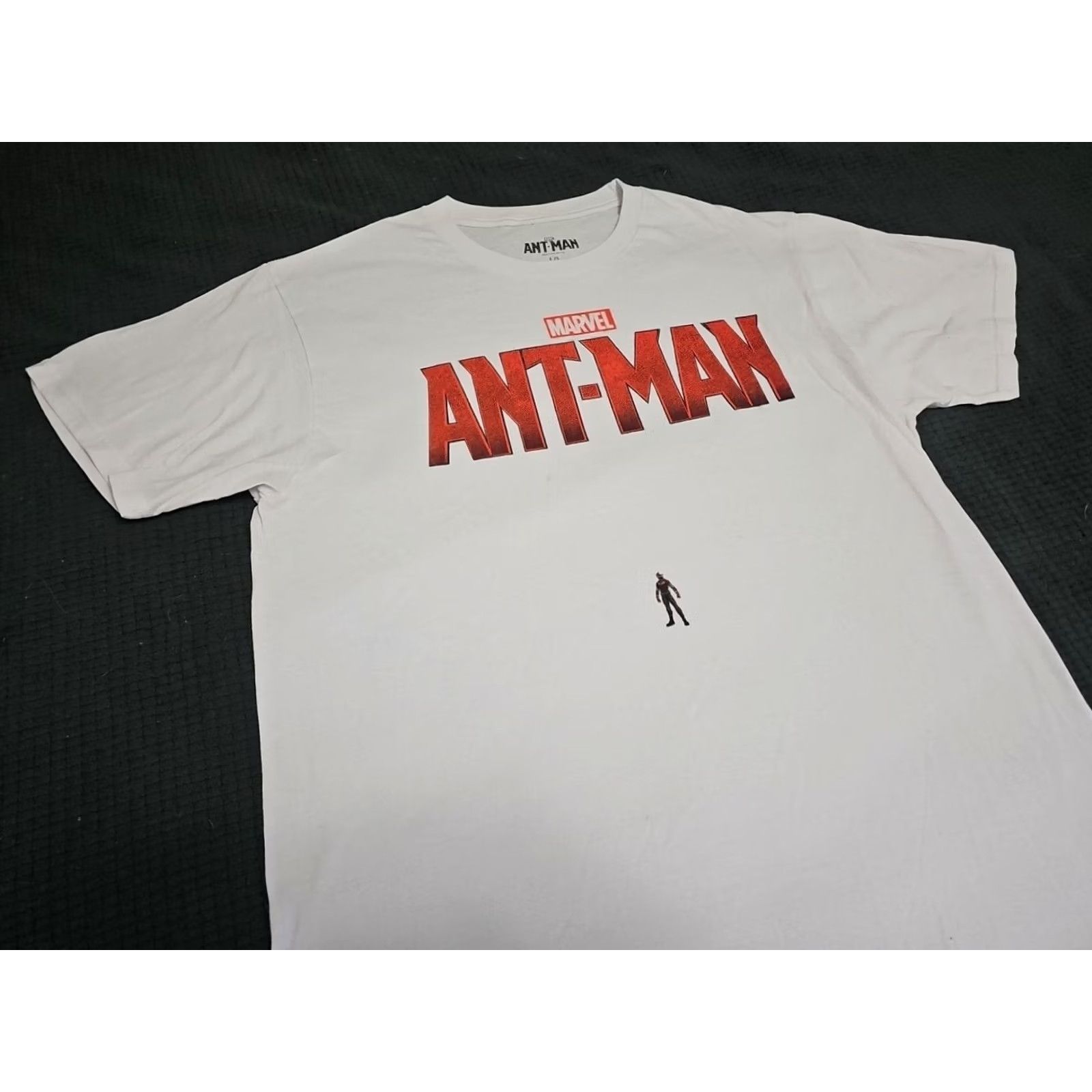 Vintage Mad Engine Ant-Man Logo T-Shirt Marvel White Crew Neck Short Sleeve L Adult Regular XS? (Note: original size L) Size US L / EU 52-54 / 3 - 8 Thumbnail