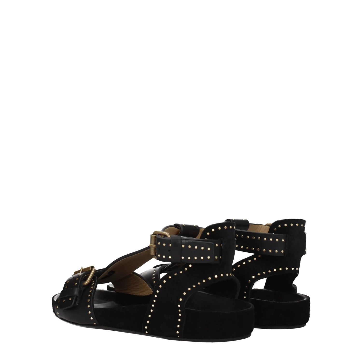 Isabel Marant ob1o1e1124 Leather Sandals in Black Size US 6 / IT 36 - 4 Thumbnail