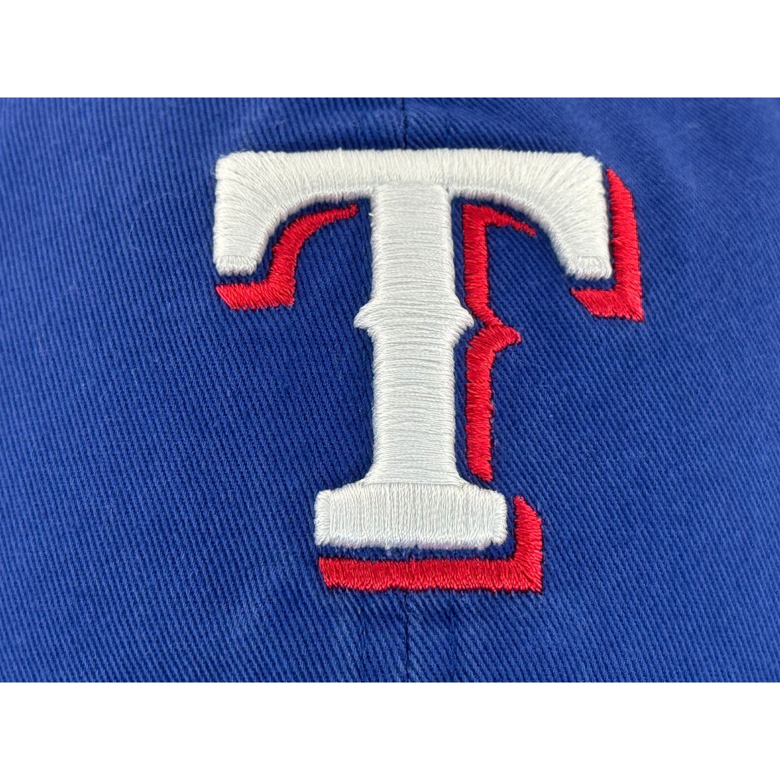 47 Brand New Texas Rangers Hat - '47 Clean Up Strapback Dad Cap Size ONE SIZE - 2 Thumbnail