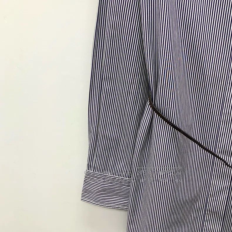 Louis Vuitton Louis Vuitton Blue vertical stripes logo presbyopic cotton Size XS / US 0-2 / IT 36-38 - 4 Thumbnail