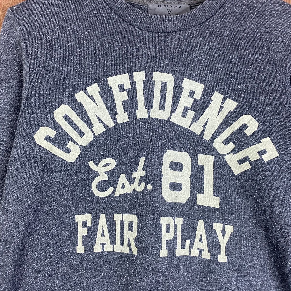 Giordano × Vintage Giordano 1981 Vintage Sweatshirt #K01564 Size US M / EU 48-50 / 2 - 10 Thumbnail