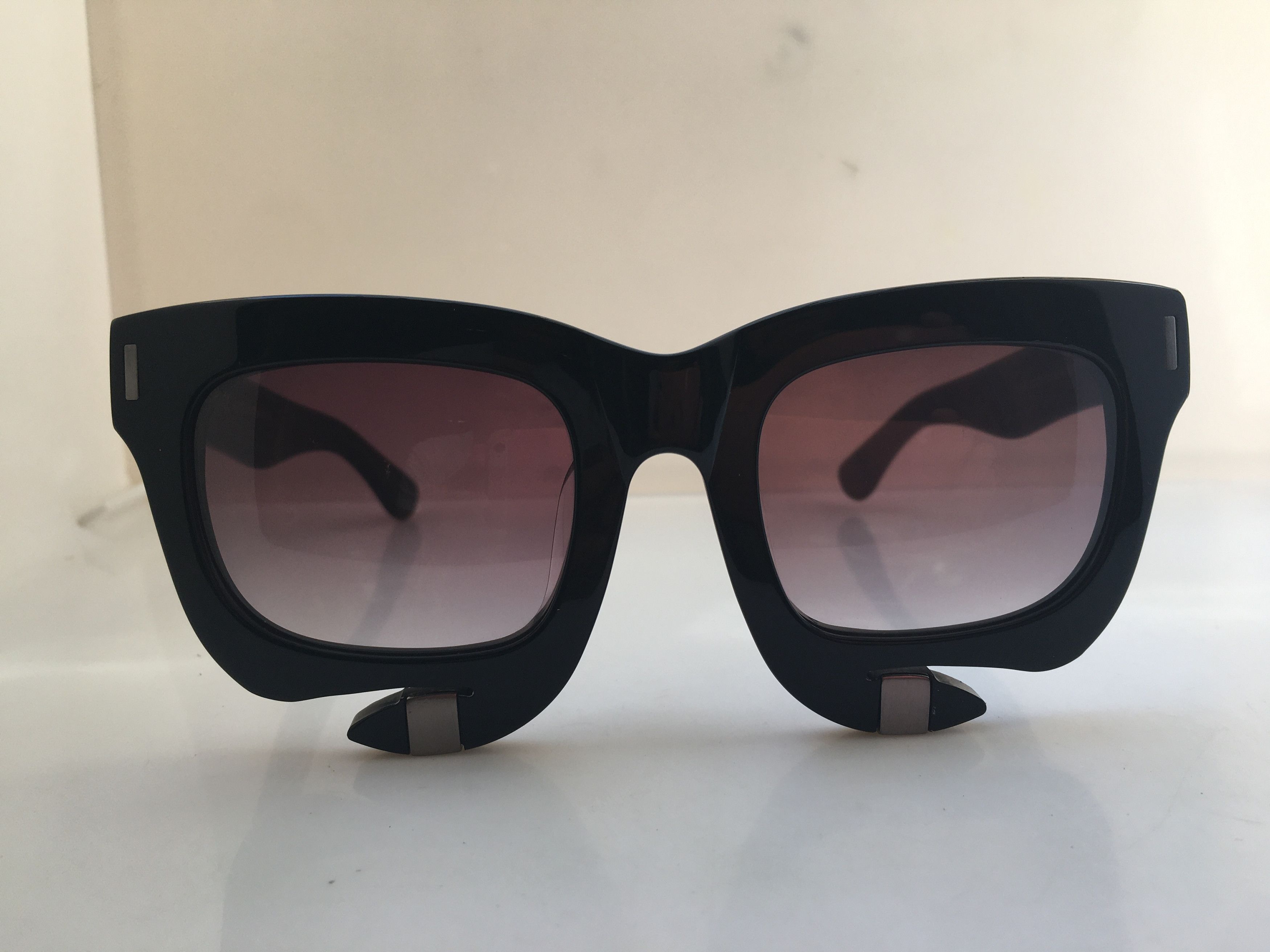 Other Rain Handmade Black Acetate Diva Girls Sunglasses Frame Size ONE SIZE - 1 Thumbnail