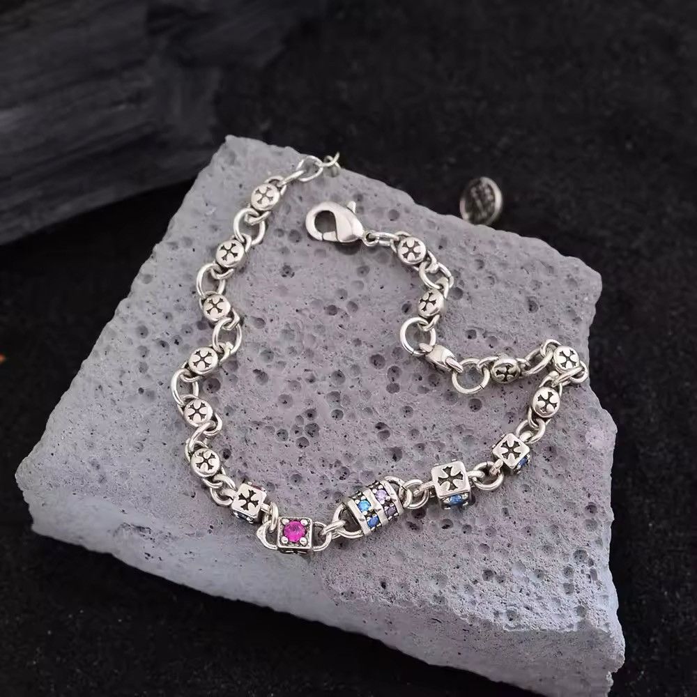Jewelry Shiny Colorful Crystal Bracelet Size ONE SIZE - 3 Thumbnail
