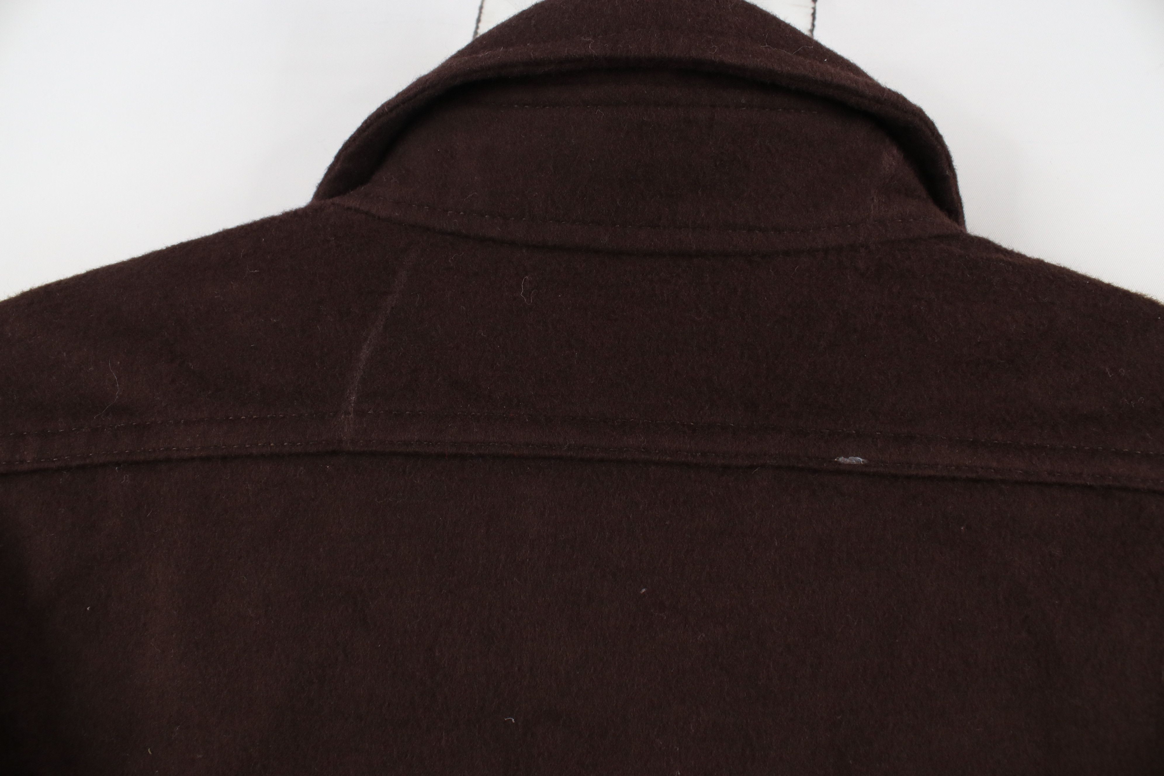 Vintage × Woolrich Woolen Mills Vintage 60s 70s Woolrich Chamois Cloth Buton Shirt Brown USA Size US M / EU 48-50 / 2 - 9 Thumbnail