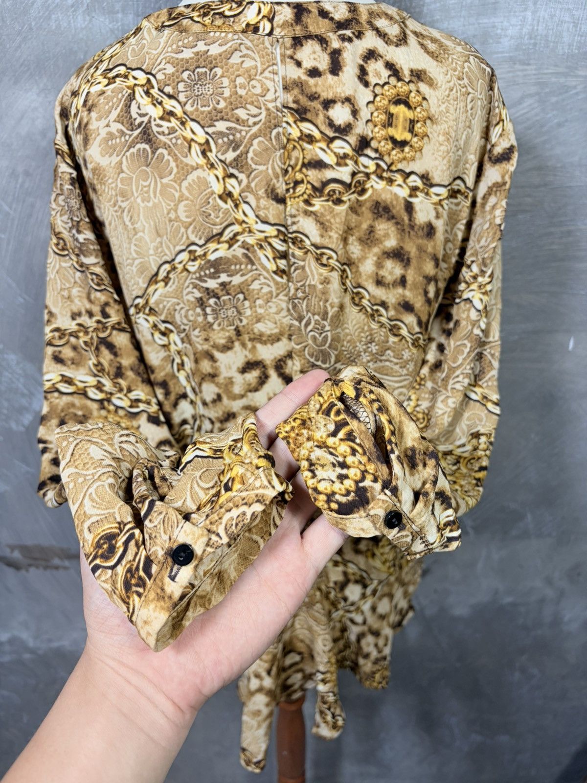 Jennifer Lopez Jennifer Lopez Women Half Button Up Shirt Size XL / US 12-14 / IT 48-50 - 8 Thumbnail