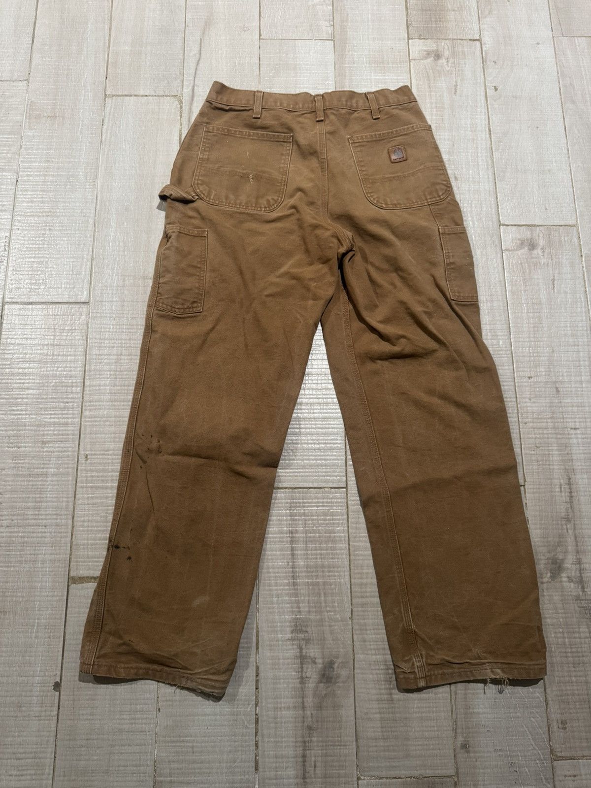 Carhartt Vintage Tan Carhartt Work pants Size US 34 / EU 50 - 2 Thumbnail