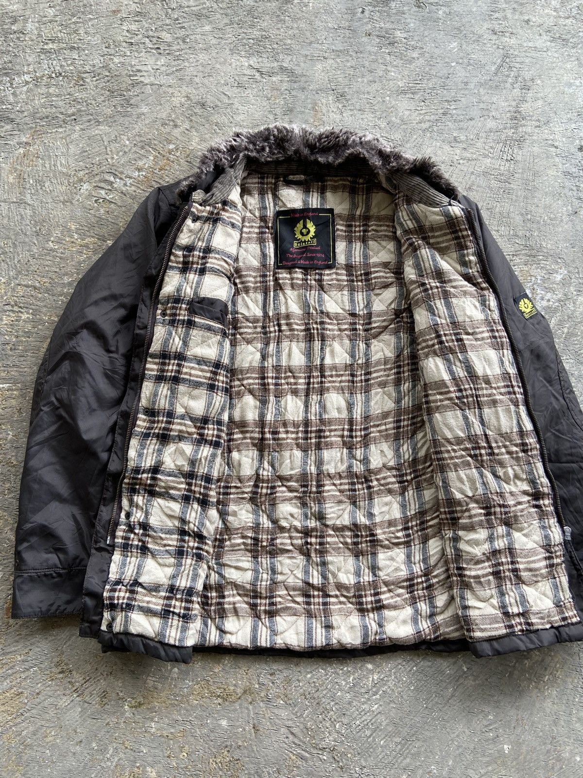 Belstaff 2000s Belstaff - Trailmaster Multipocket Fur Neck Jacket Size US XL / EU 56 / 4 - 4 Thumbnail