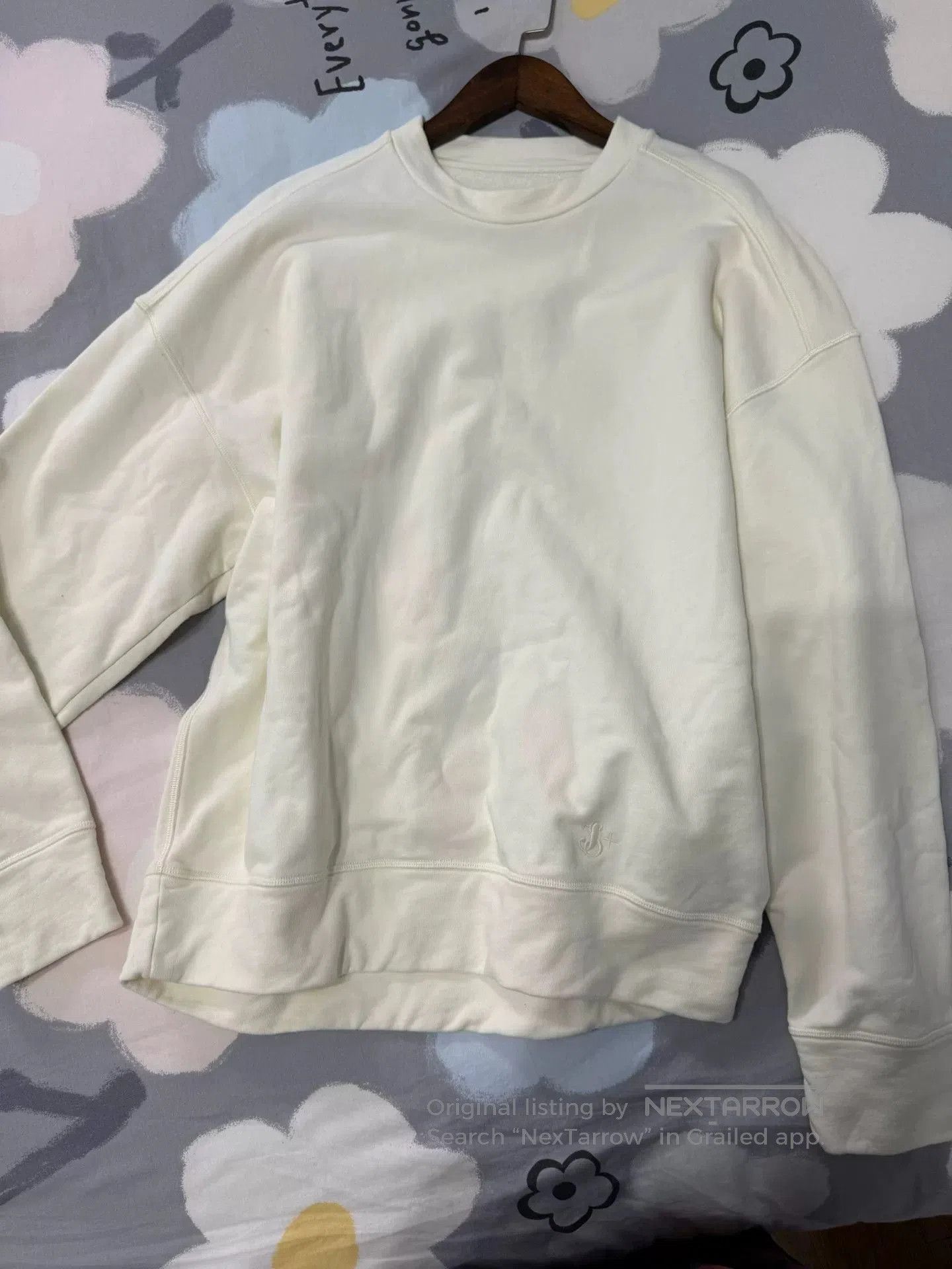 Jil Sander Jil Sander Casual Sweatshirt in Soft Cream. Size S / US 4 / IT 40 - 2 Thumbnail