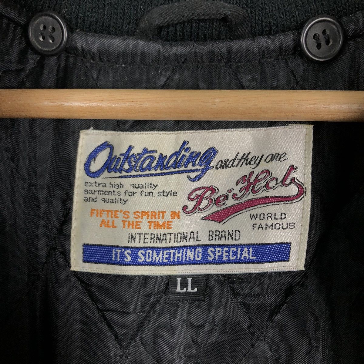 Japanese Brand 🔥90’s Riot Riot Vintage Bomber Jacket Grandeur Outstanding Size US L / EU 52-54 / 3 - 13 Thumbnail