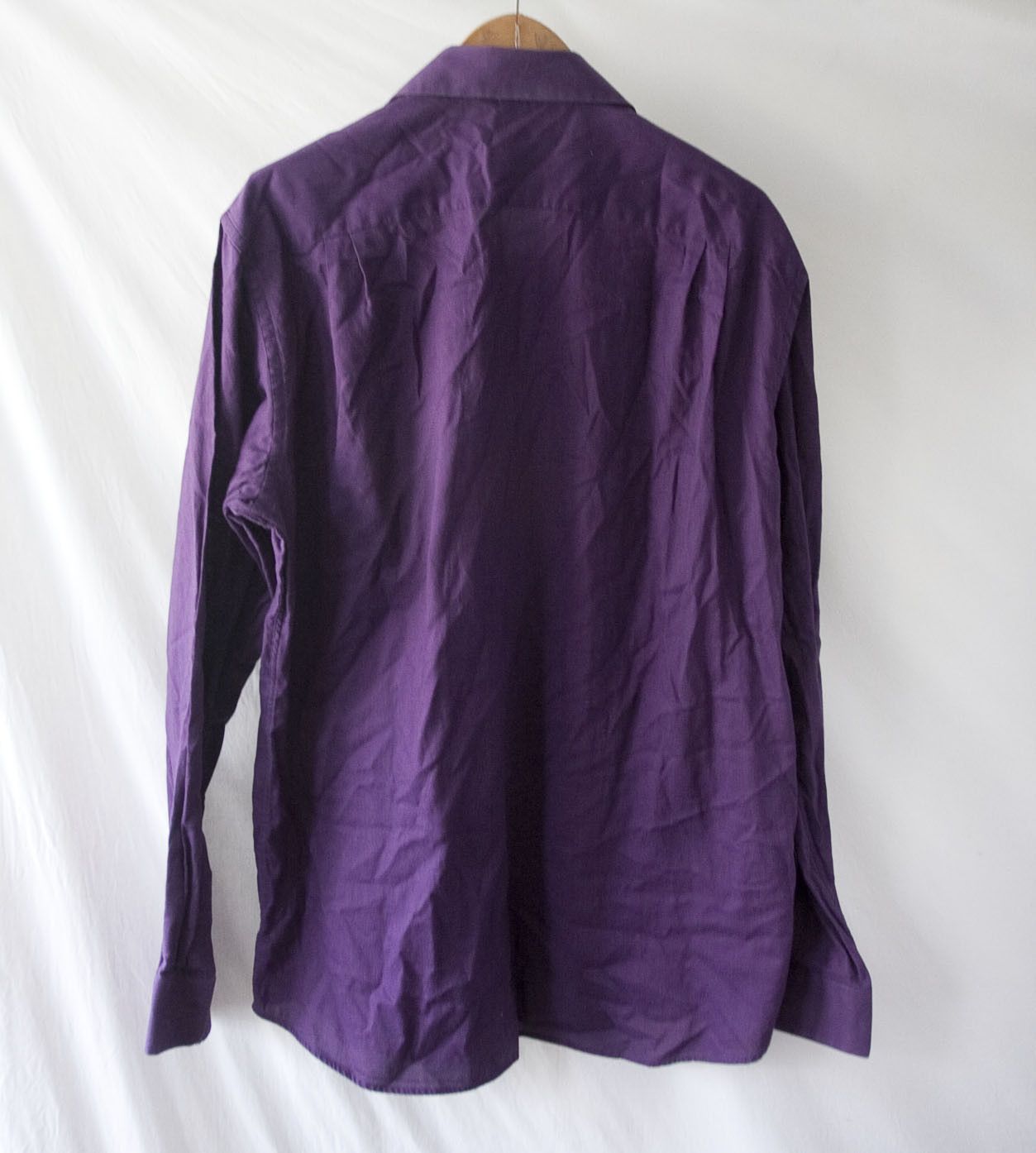 Hugo Boss Hugo Boss Shirt Size 16/41 Dark Purple Size US L / EU 52-54 / 3 - 4 Thumbnail