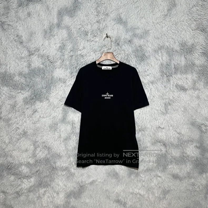 Stone Island Stone Island File Short Sleeve T-Shirt Black S Size US S / EU 44-46 / 1 - 1 Thumbnail
