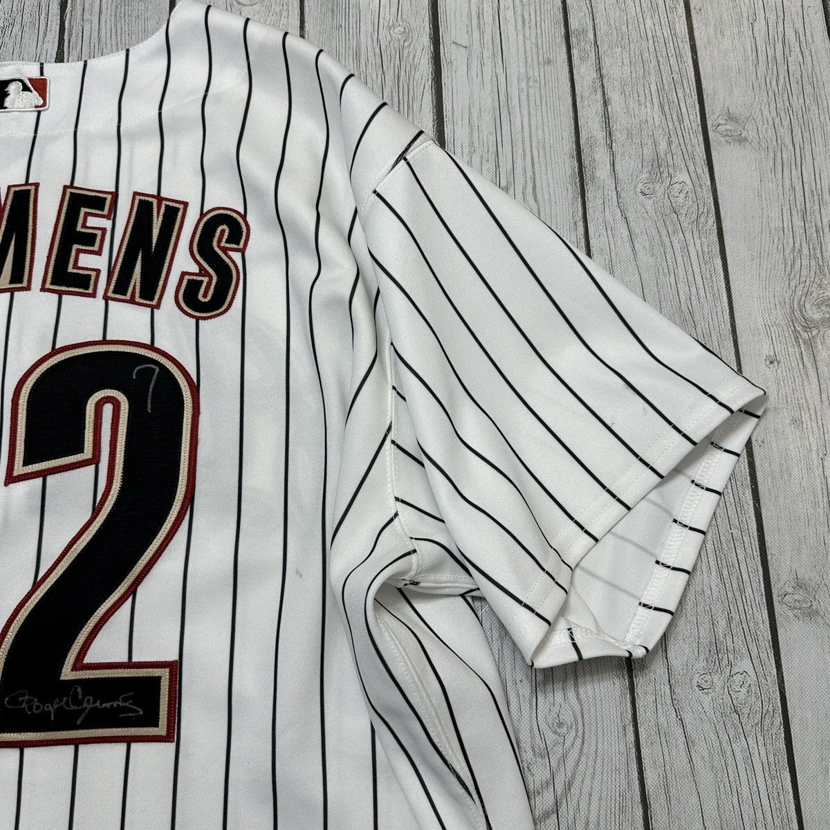 MLB Vintage Houston Astros Roger Clemens Autographed jersey Size US XXL / EU 58 / 5 - 7 Thumbnail