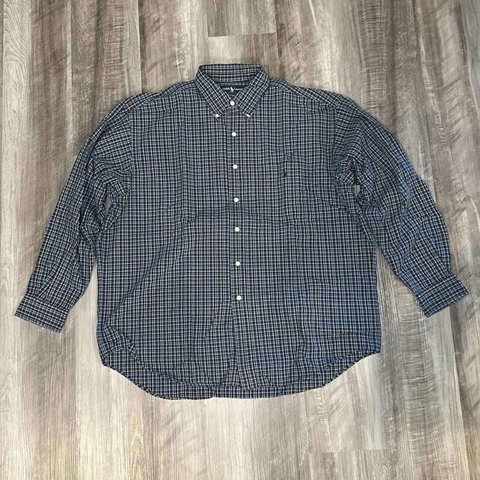 Ralph Lauren Ralph Lauren Big Shirt Long Sleeve Button Down - Large Size US L / EU 52-54 / 3 - 2 Thumbnail
