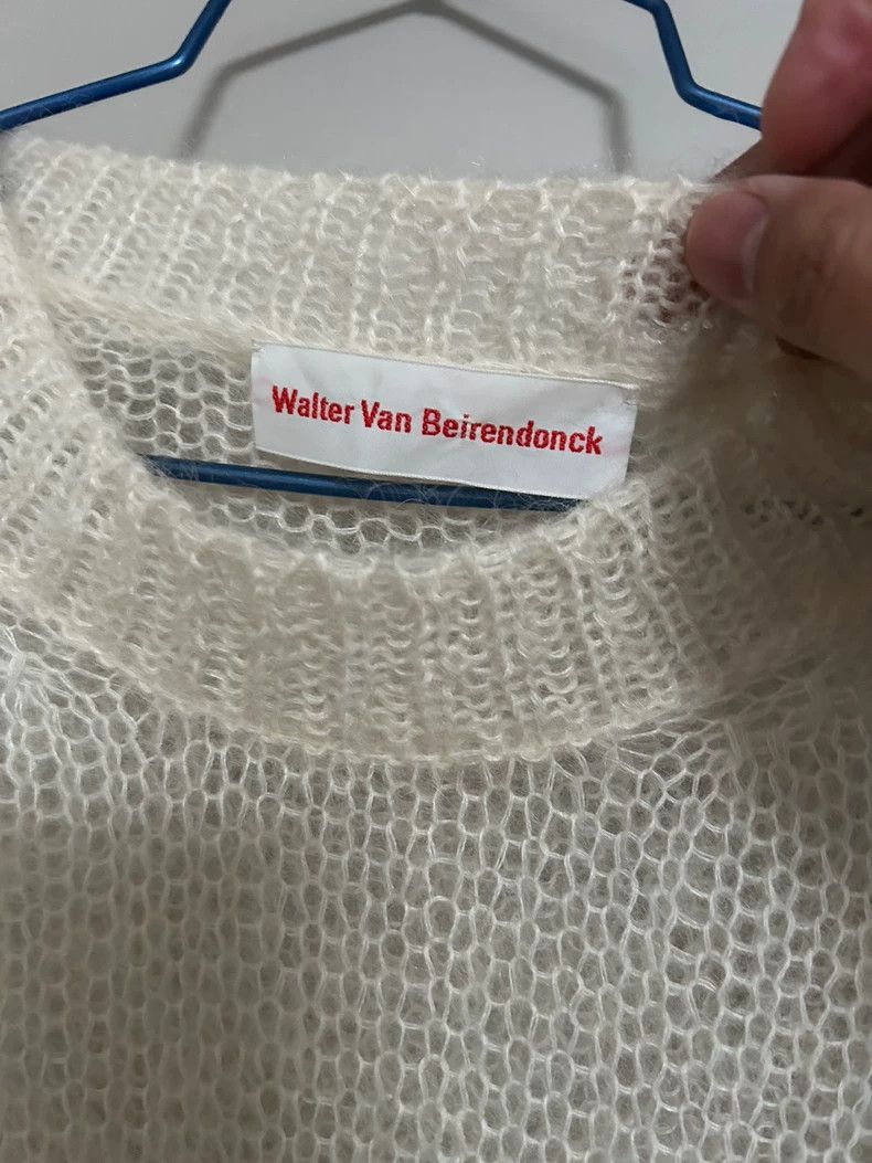 Walter Van Beirendonck walter van beirendonck White transparent sweater Size US S / EU 44-46 / 1 - 3 Thumbnail