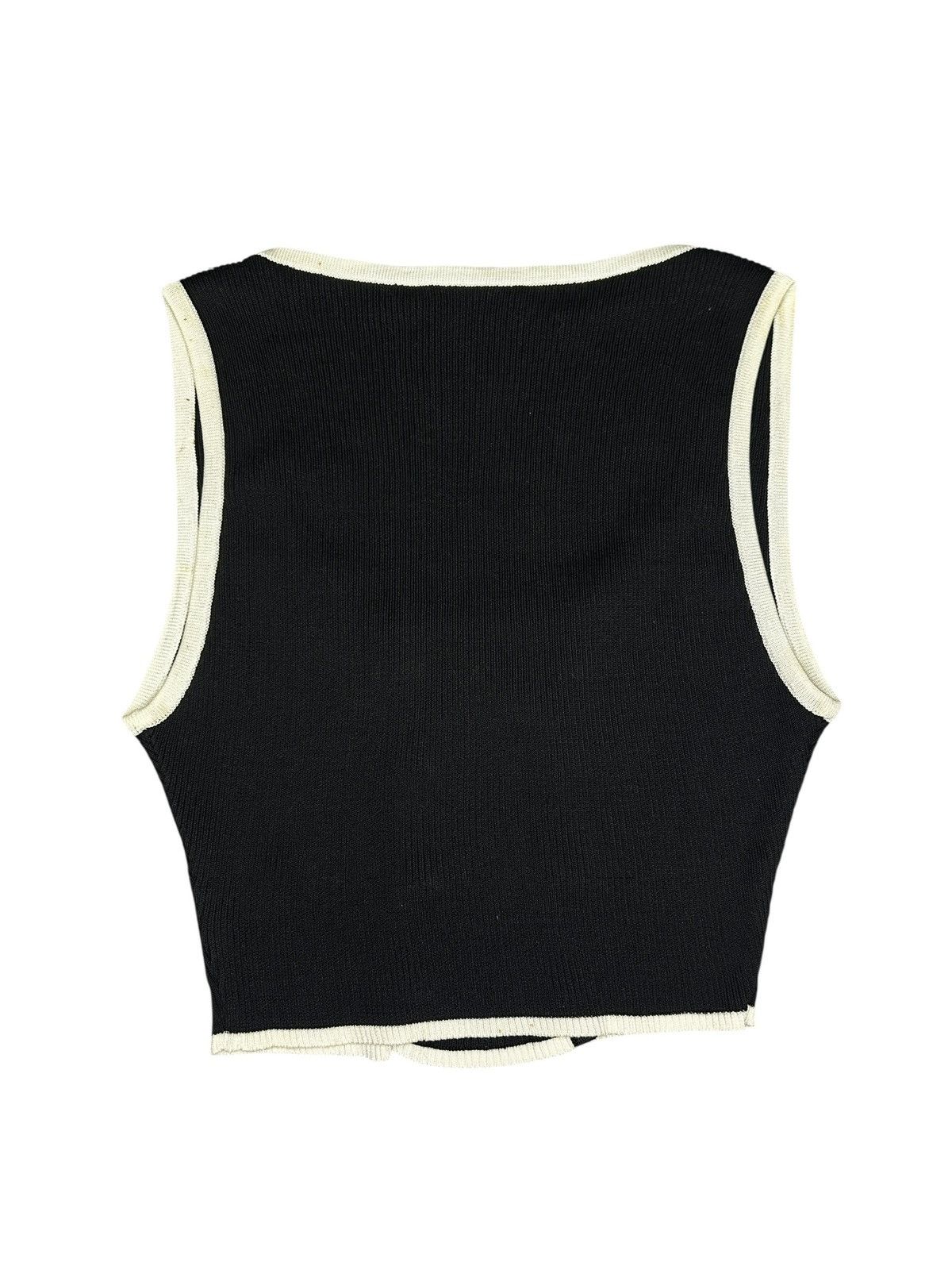 Chanel S/S 95 Knitted Top Size S / US 4 / IT 40 - 2 Thumbnail
