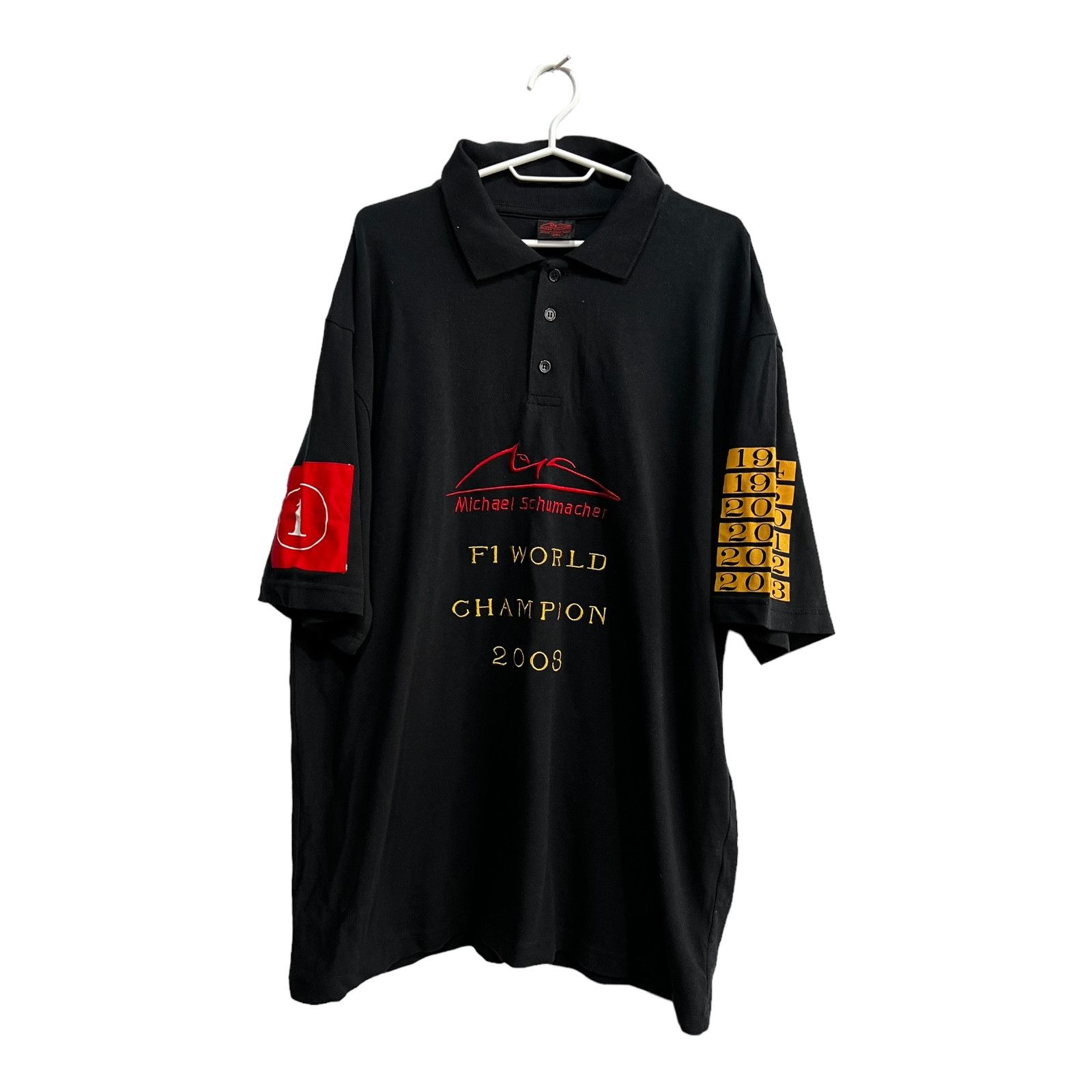 Formula 1 Michael Schumacher vintage 2003 Polo Shirt Size 2XL Size US XXL / EU 58 / 5 - 1 Thumbnail
