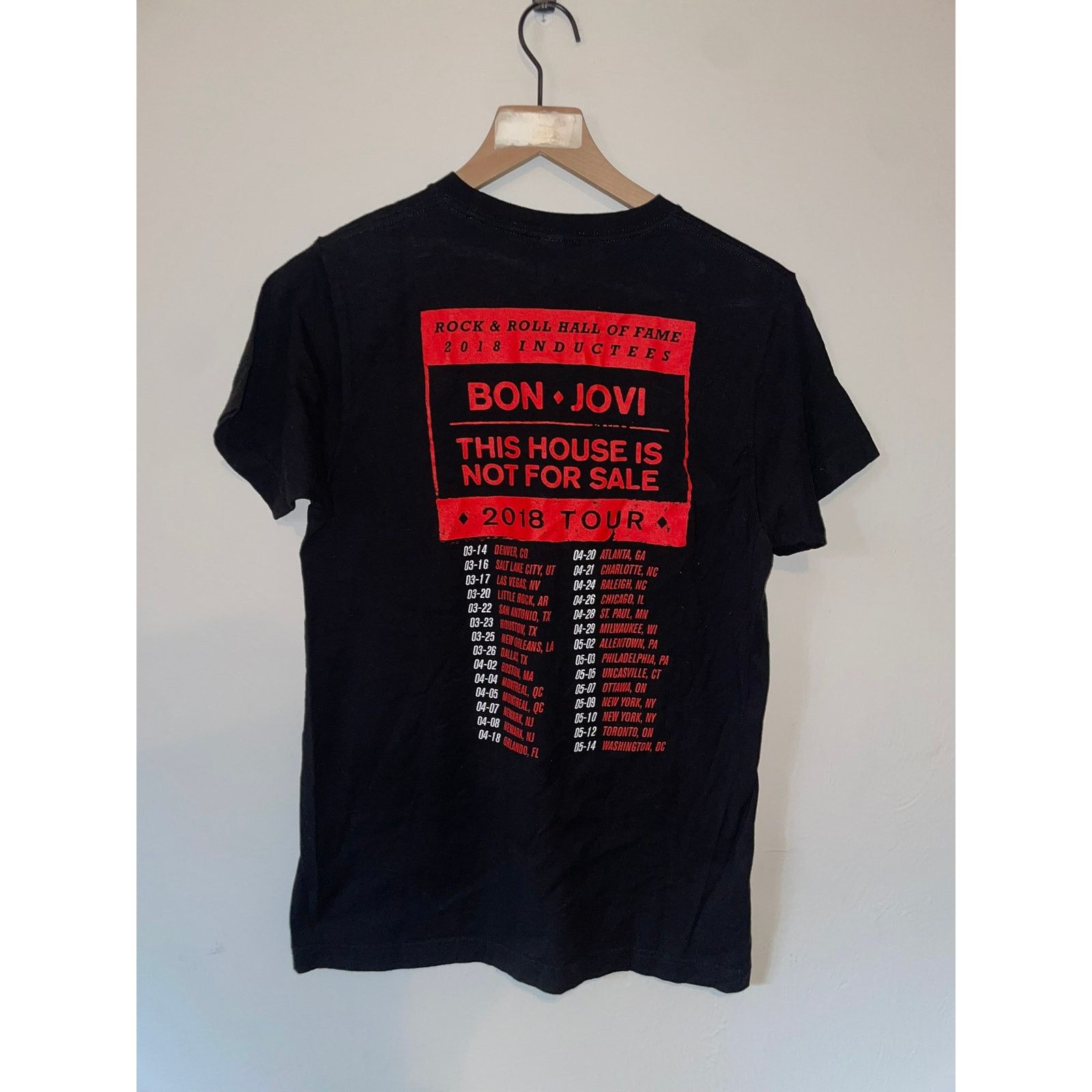 Tultex Bon Jovi Shirt This House Is Not For Sale Tour Music Tee M Size US M / EU 48-50 / 2 - 4 Thumbnail