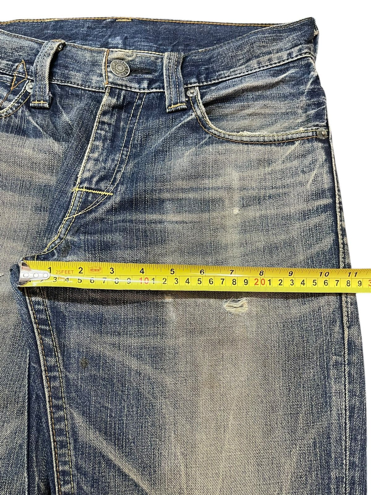 Levi's Vintage 90s Levis 502 Blue Thunder Wash Style Loose Jeans Size US 32 / EU 48 - 16 Thumbnail
