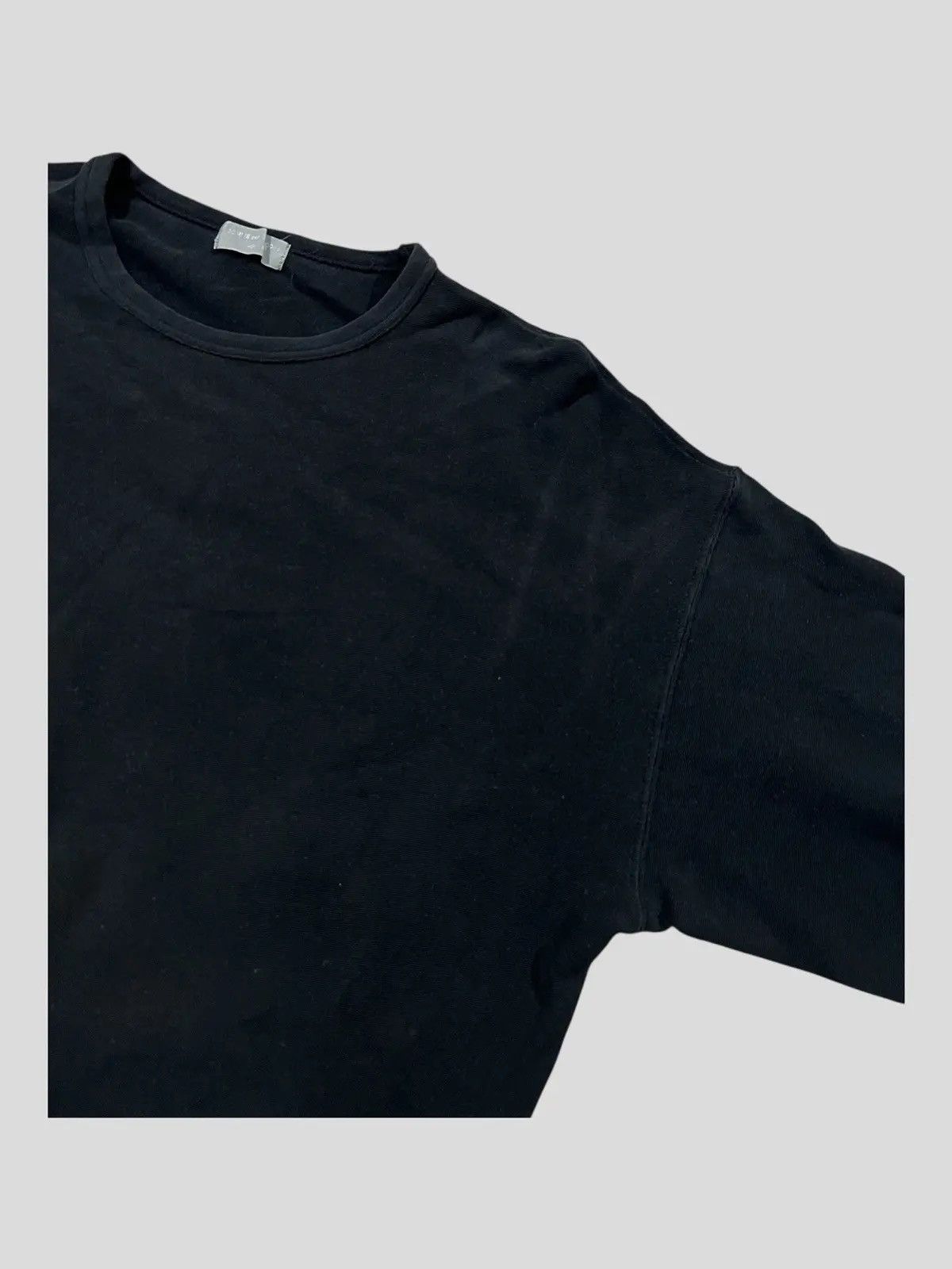 Comme des Garcons Homme Vintage AW89 Comme des Garçons Homme Black Oversized Sweater Size US M / EU 48-50 / 2 - 4 Thumbnail