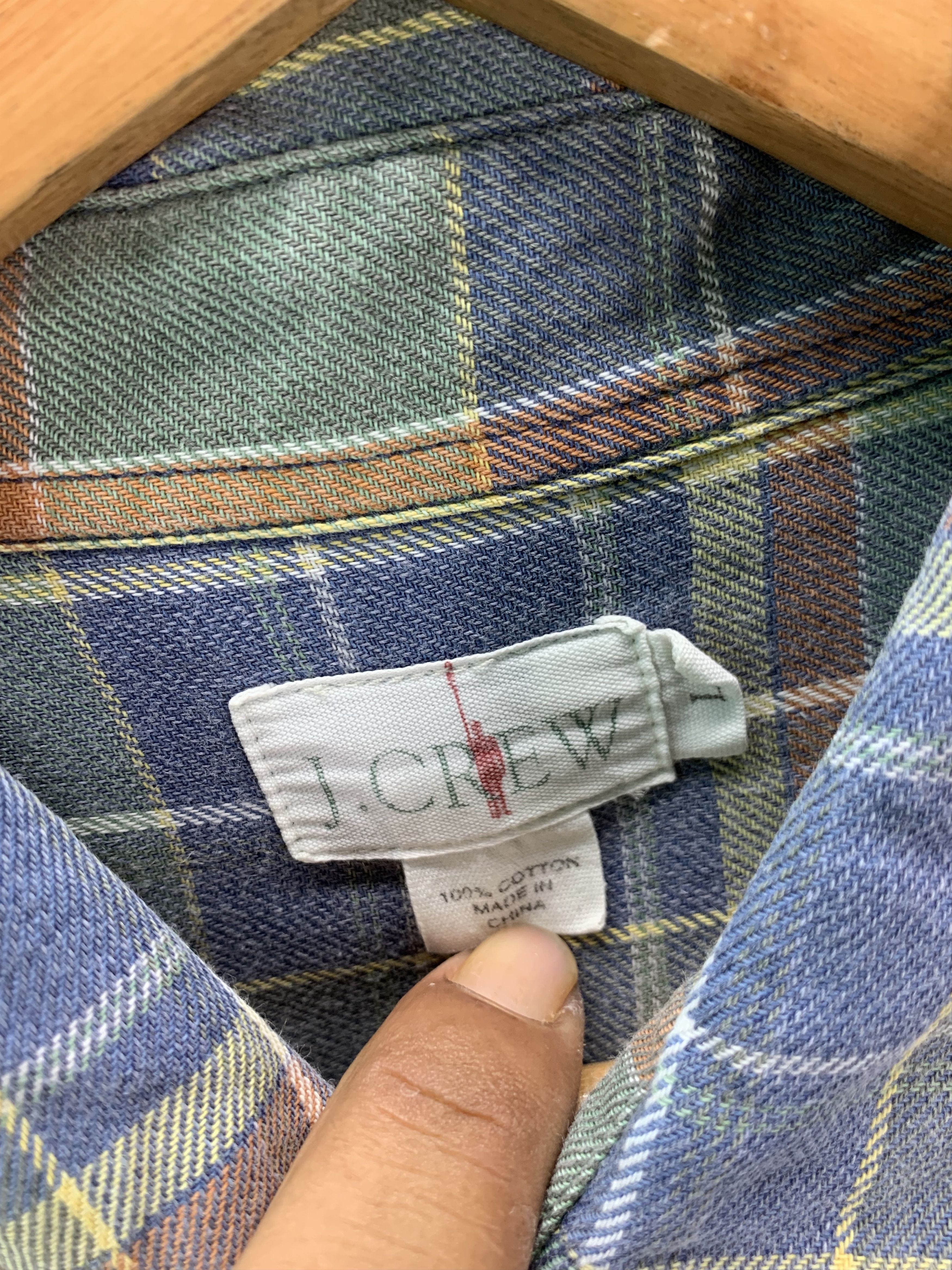J.Crew Vintage J Crew Flannel Size US XL / EU 56 / 4 - 5 Thumbnail