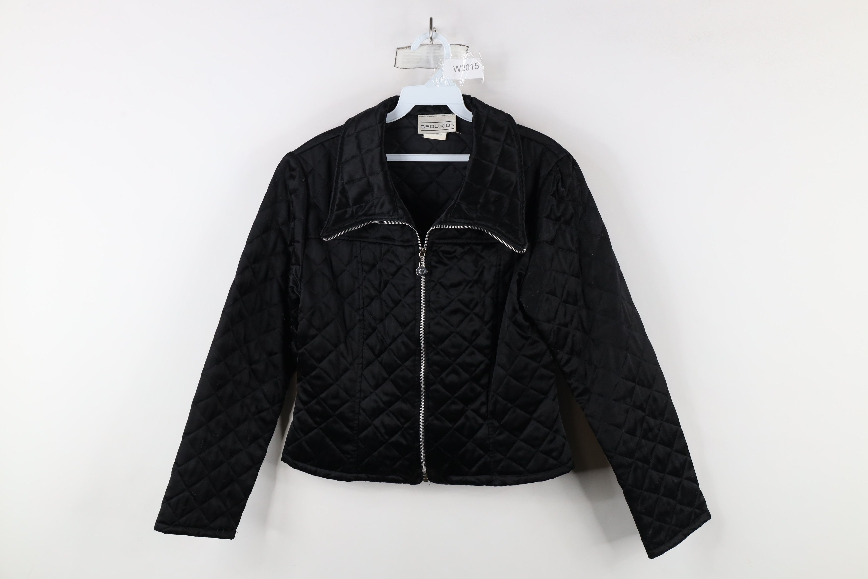Vintage Vintage 90s Y2K Streetwear Baby Doll Jacket Black USA Size M / US 6-8 / IT 42-44 - 1 Thumbnail
