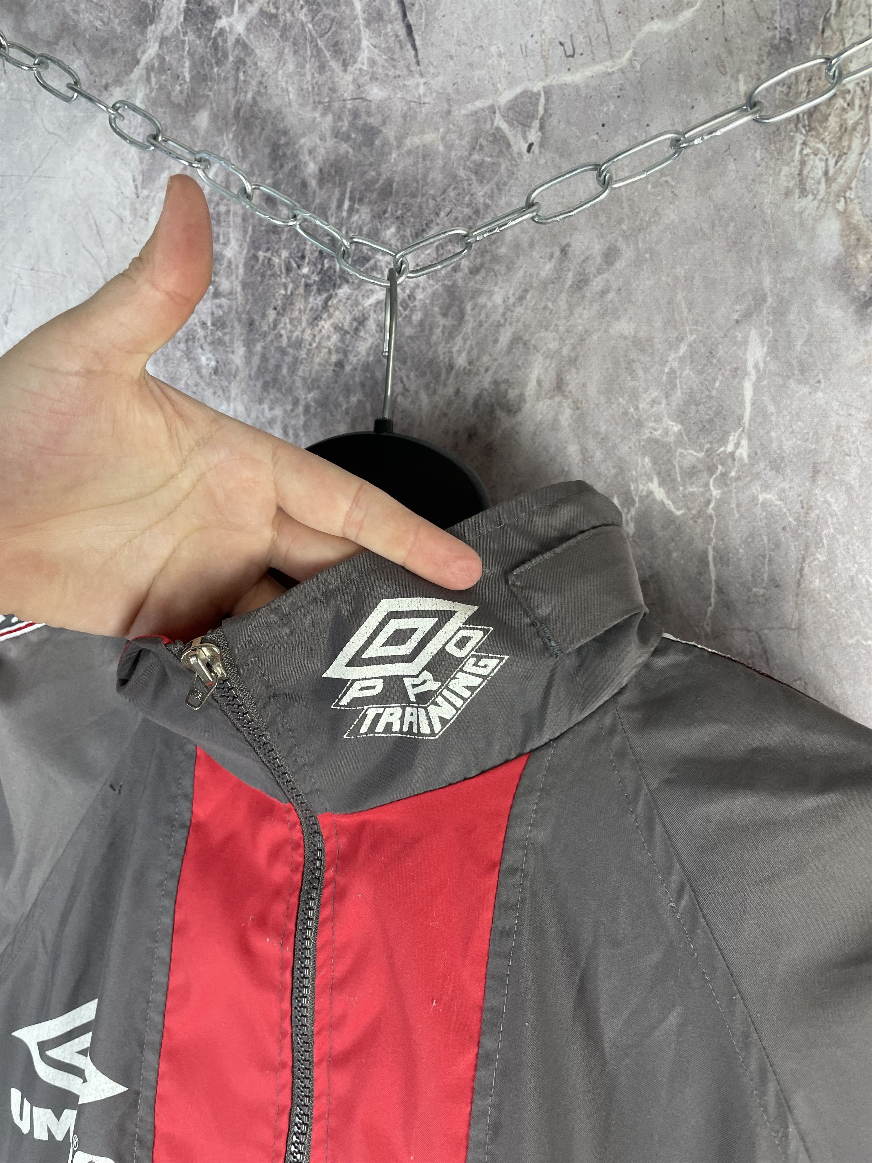 Umbro Vintage 90s🔥 UMBRO Football Pro Training Zipper Size US M / EU 48-50 / 2 - 4 Thumbnail