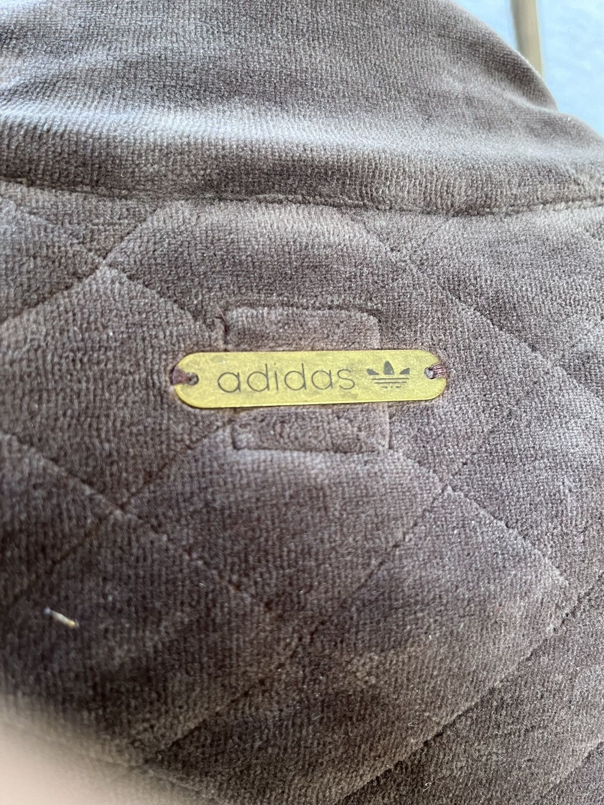 Adidas × Vintage VTG ADIDAS VELVET JACKET Size US L / EU 52-54 / 3 - 4 Thumbnail