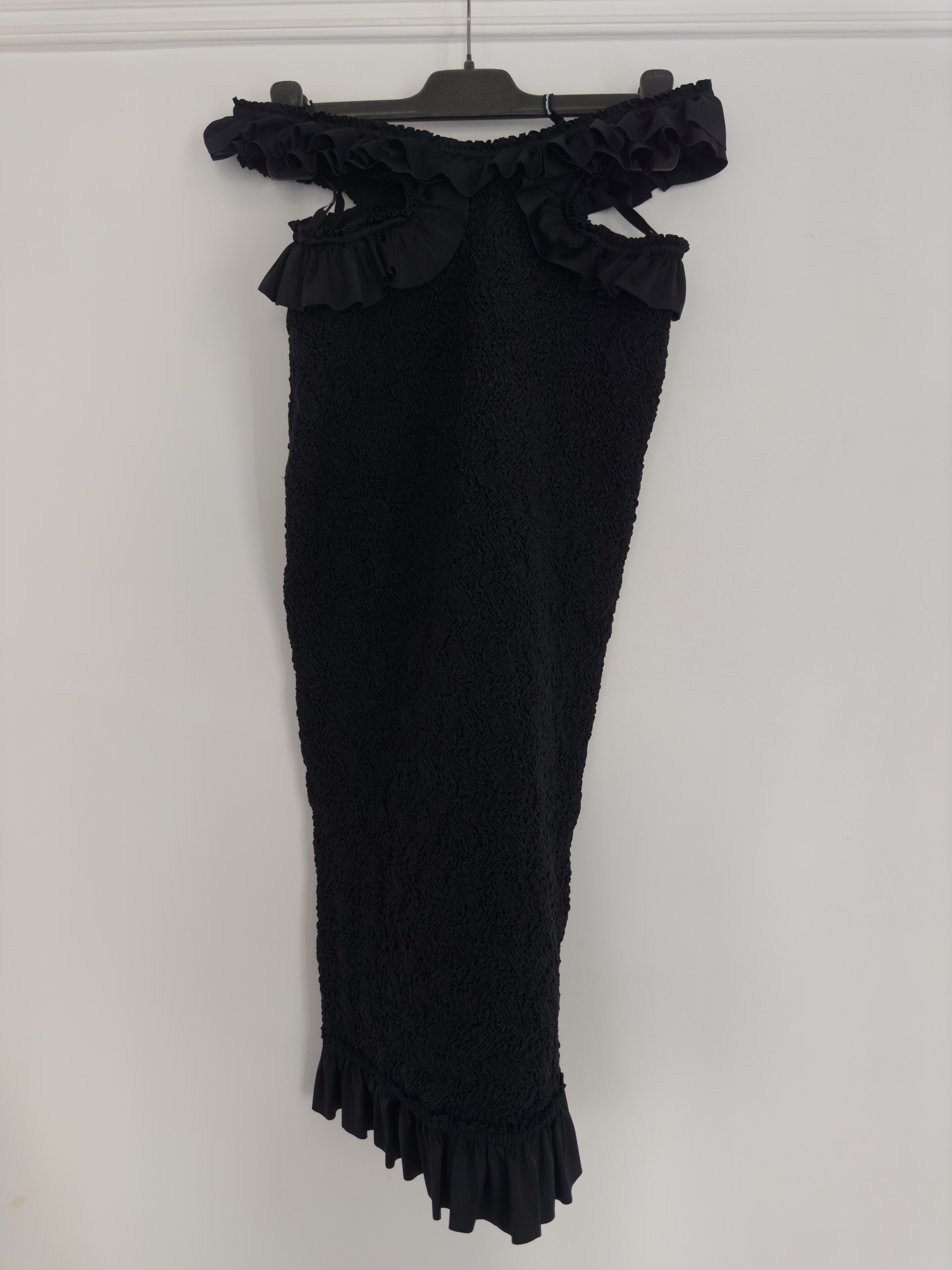 Alexander Wang Black smocked skirt - Alexander Wang Size 26" / US 2 / IT 38 - 3 Thumbnail