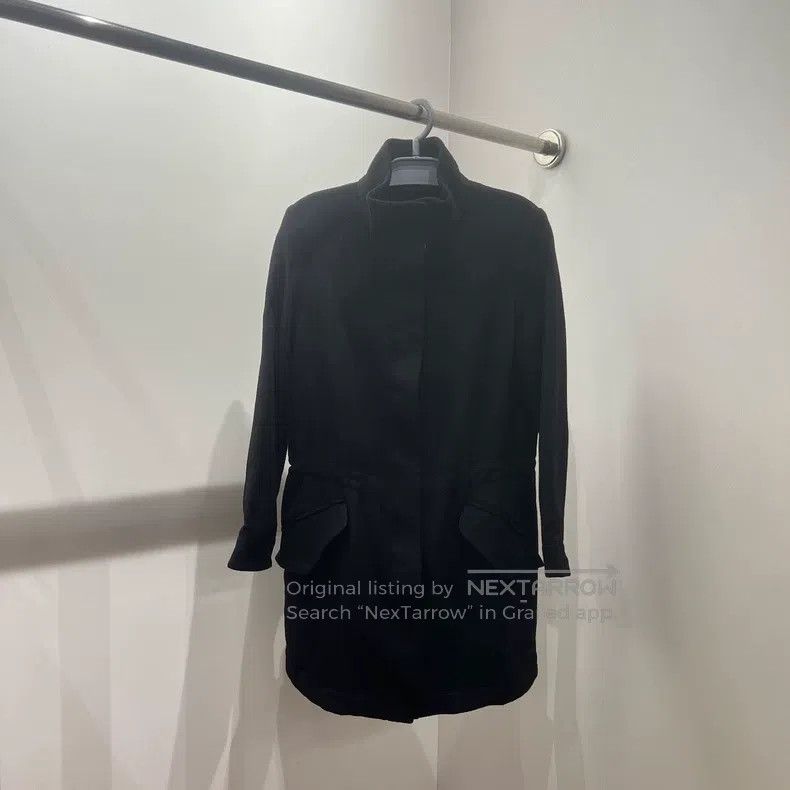 Loro Piana Loro Piana Vem633 Solid Color Double-Pocket Button Zip Lon Size XS / US 0-2 / IT 36-38 - 1 Thumbnail