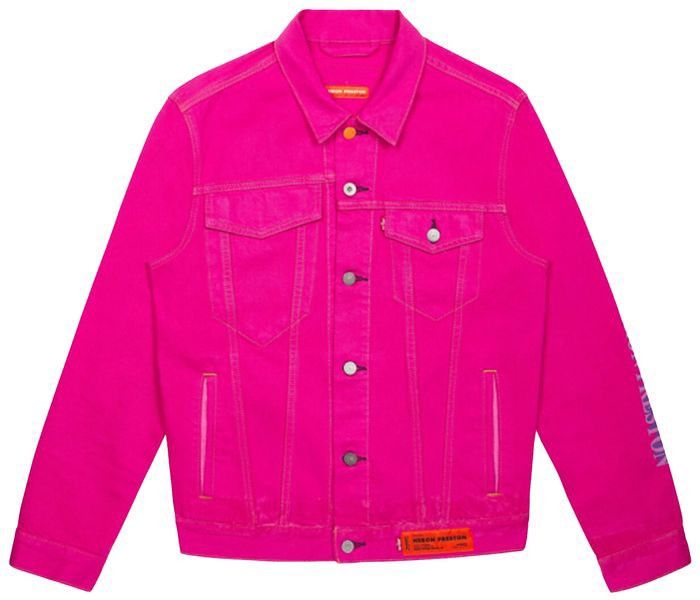 Heron Preston × Levi's HERON PRESTON X LEVI’S MISTAKES ARE OK DENIM JACKET Size US XXS / EU 40 - 1 Thumbnail