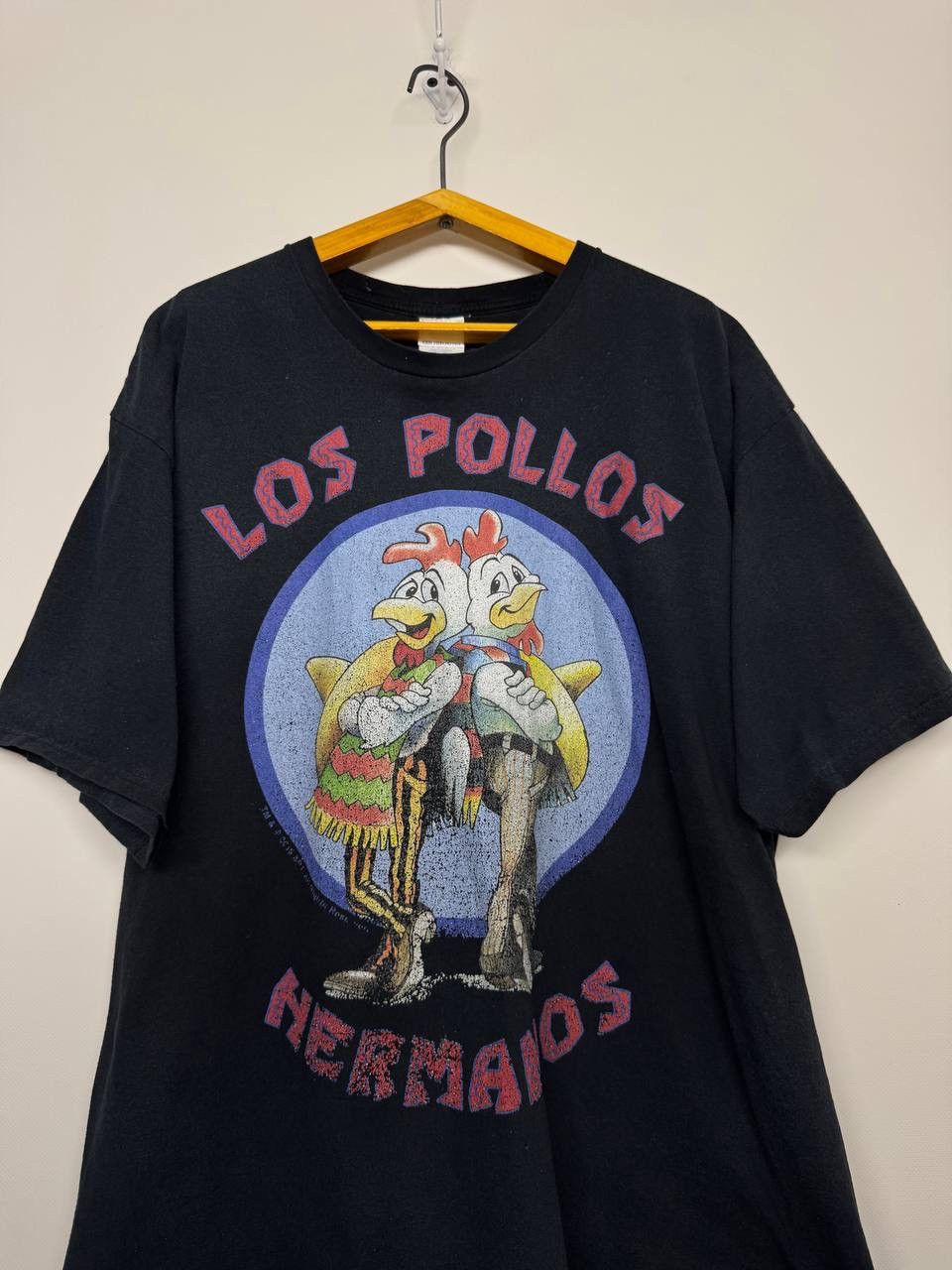 Port & Company Vintage Y2k Los Pollos Hermanos Breaking Bad T-Shirt Size US XXL / EU 58 / 5 - 1 Thumbnail
