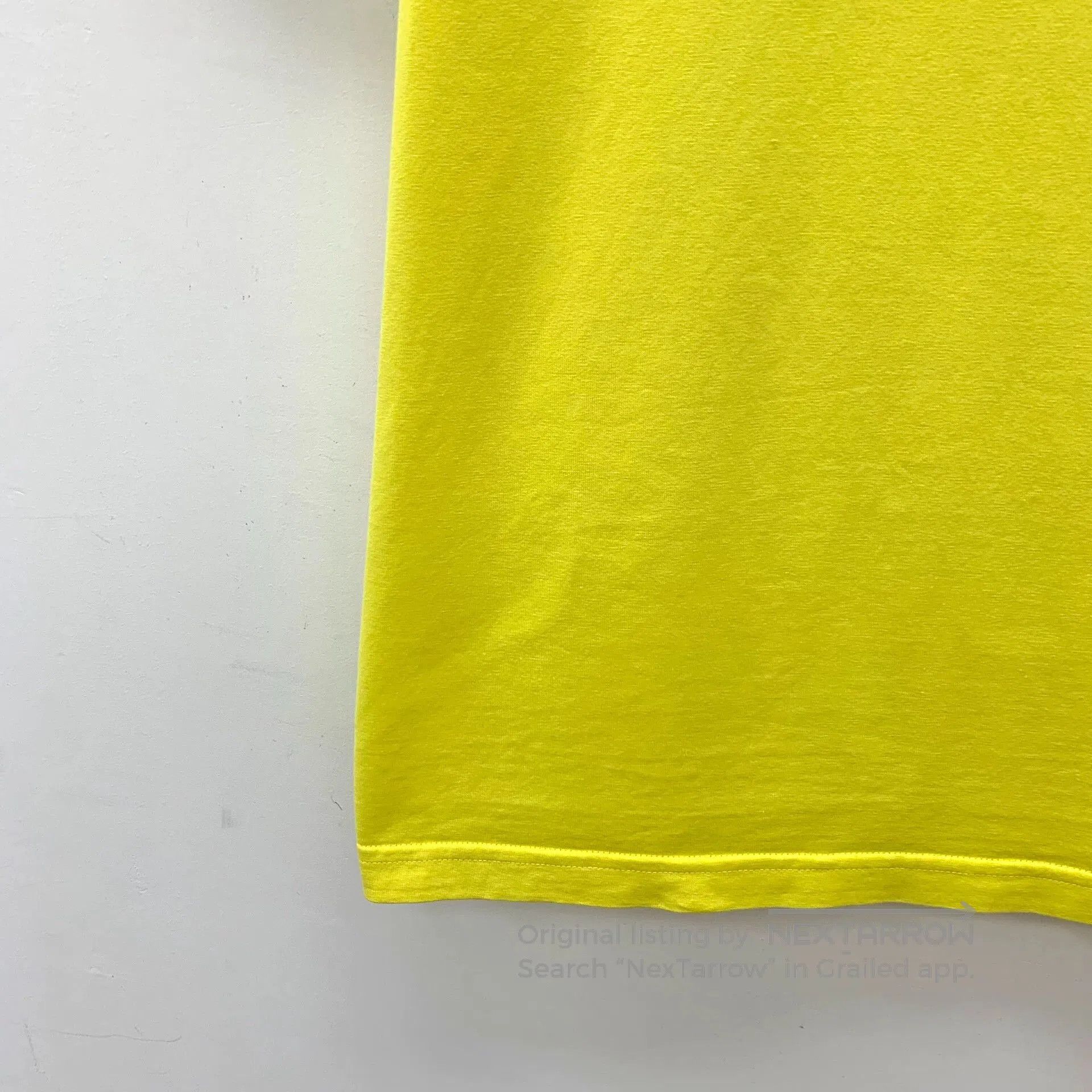 Dior dior yellow logo embroidered cotton t-shirt. Size US M / EU 48-50 / 2 - 4 Thumbnail