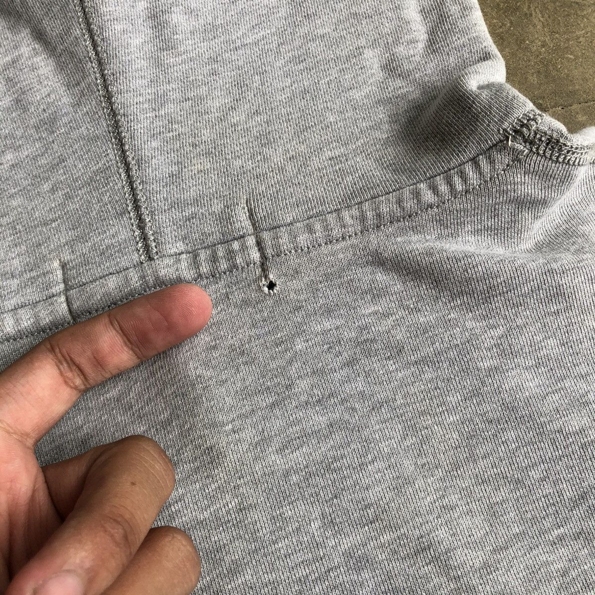Polo Ralph Lauren Vintage Polo Sport Ralph Lauren Kswiss Logo Hoodie Grey Size US XL / EU 56 / 4 - 12 Thumbnail