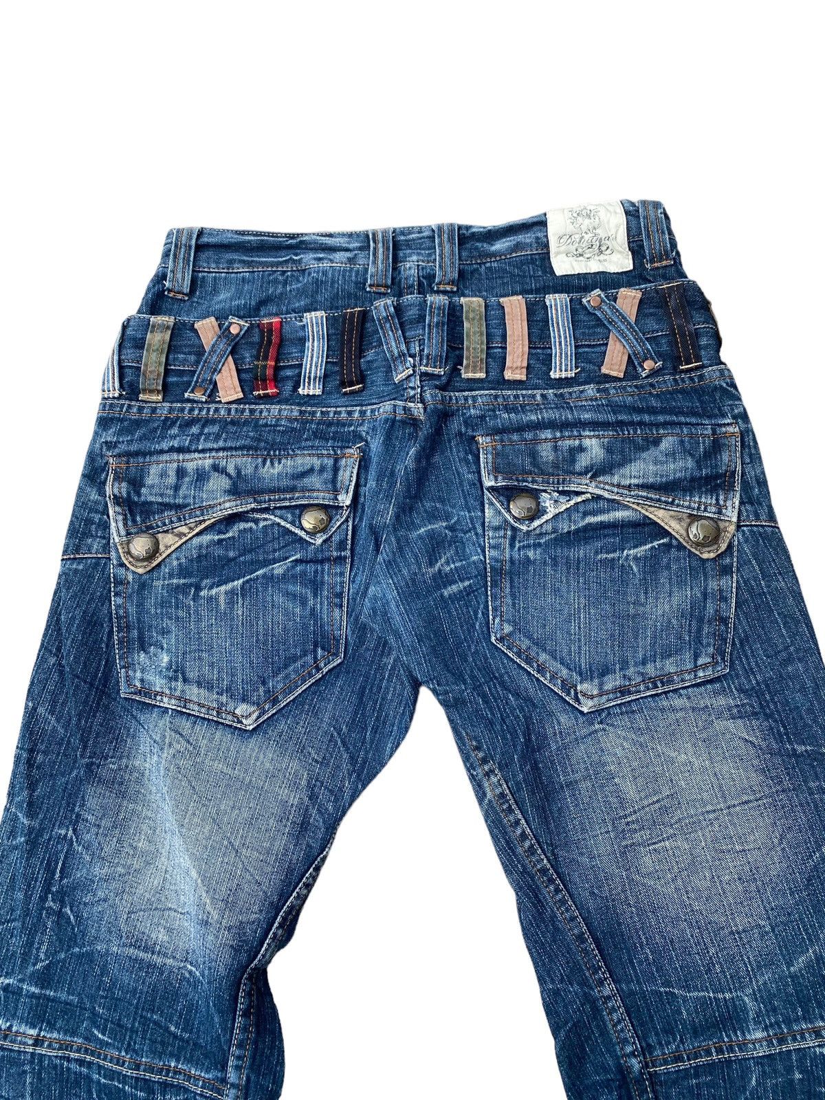 Hysteric Glamour Vintage Dominate Double Waist Distressed and Faded Pant Size US 31 - 5 Thumbnail