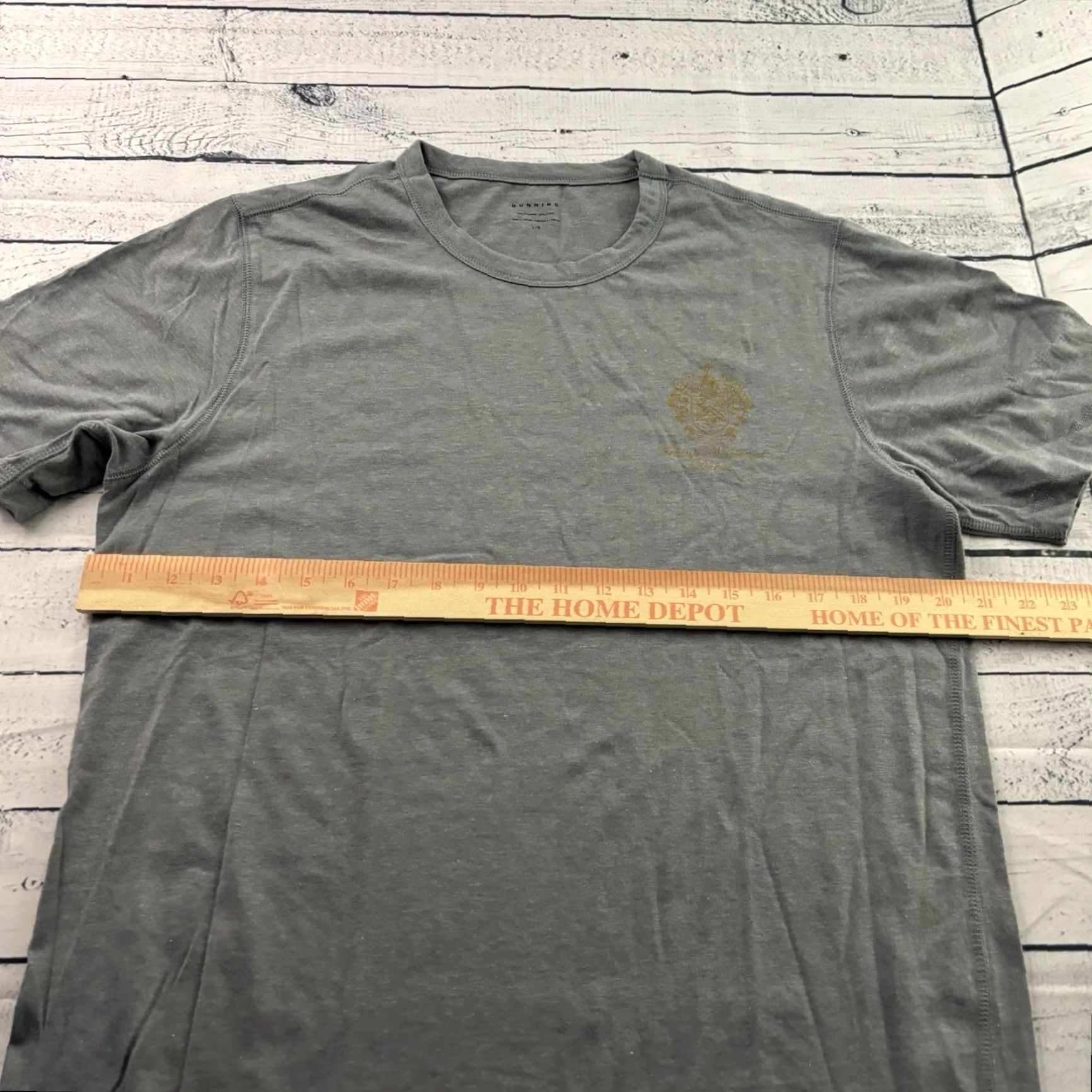 Vintage Dunning Golf Trump International Doral Short Sleeve T Shirt Men Large Gray Size US L / EU 52-54 / 3 - 5 Thumbnail