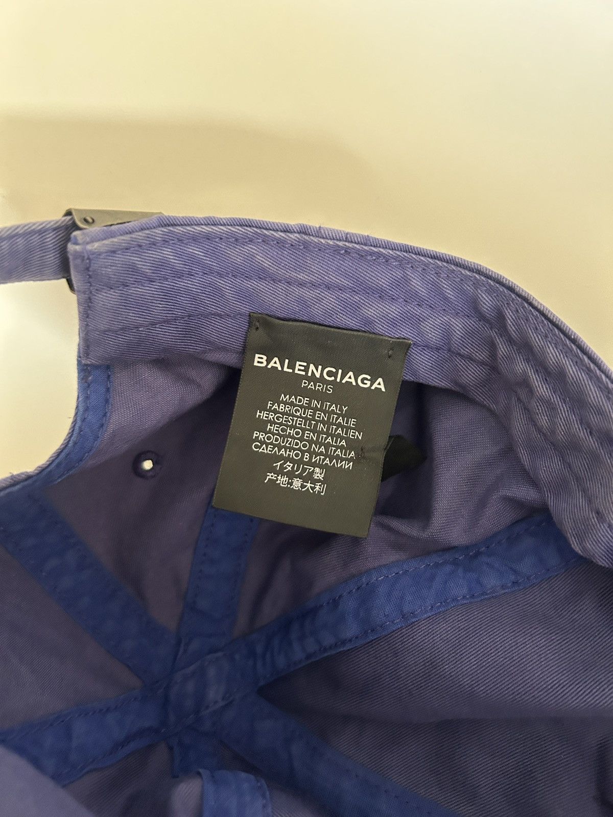 Balenciaga Balenciaga 2017 Campaign Logo Baseball Hat Cap Size L 59 Size ONE SIZE - 3 Thumbnail