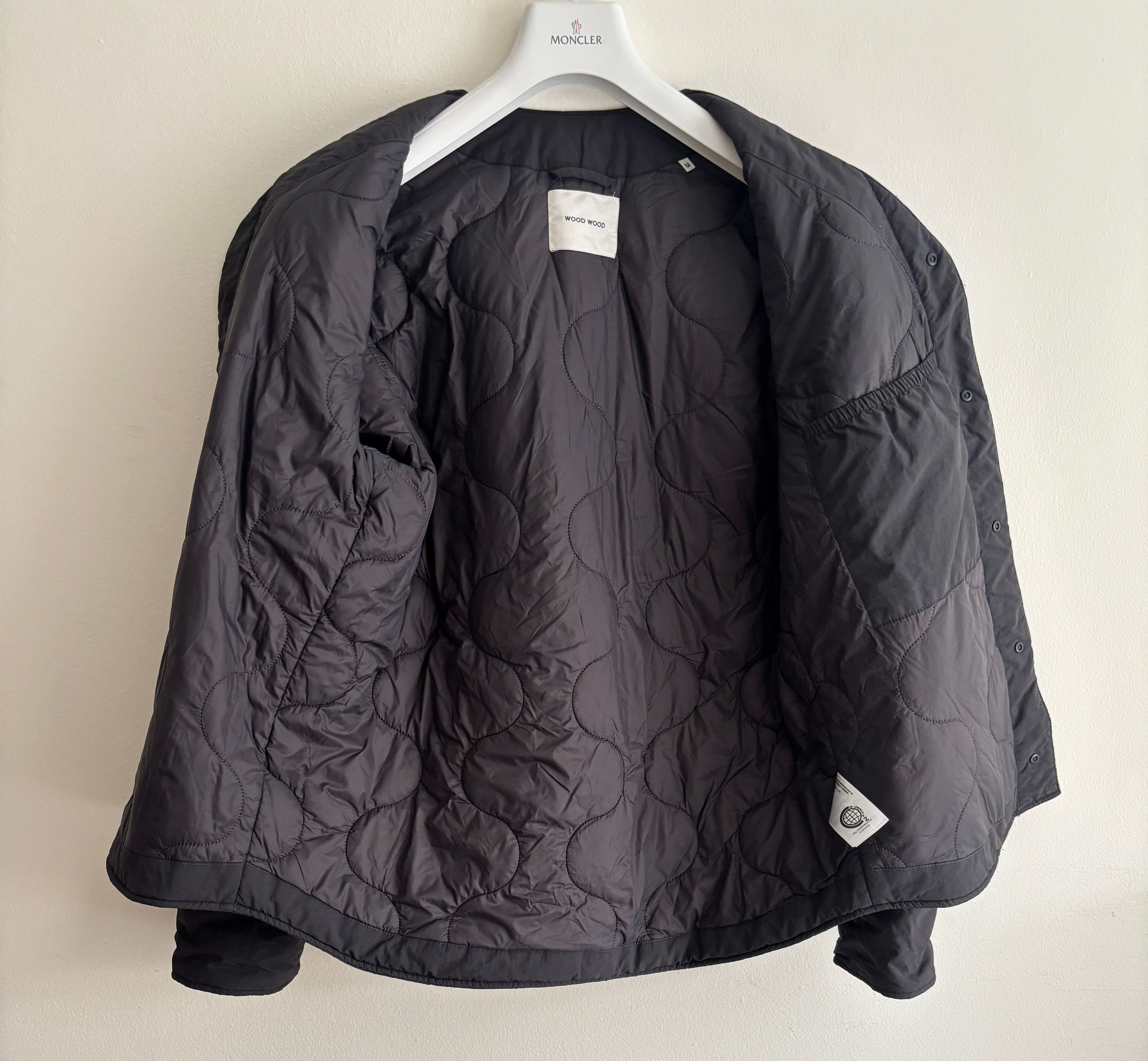 Wood Wood $450 Wood Wood Hayden Midlayer Jacket - Grey, Medium Size US M / EU 48-50 / 2 - 2 Thumbnail